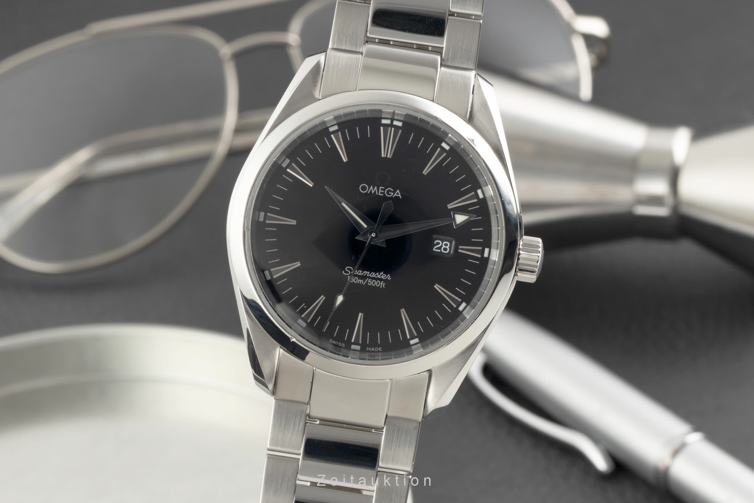 Omega Seamaster Aqua Terra 150M Edelstahl Quarz Herrenuhr Ref. 2517.50.00 [2602832]