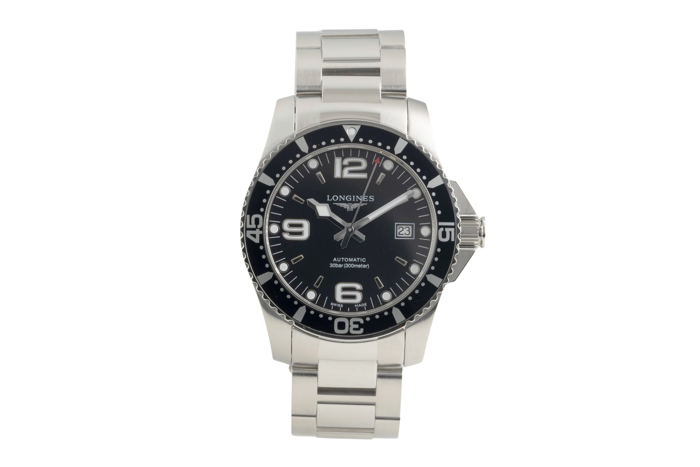 Longines Hydro Conquest acciaio automatismo orologio da uomo L3.742.4.56.6  [2602836]
