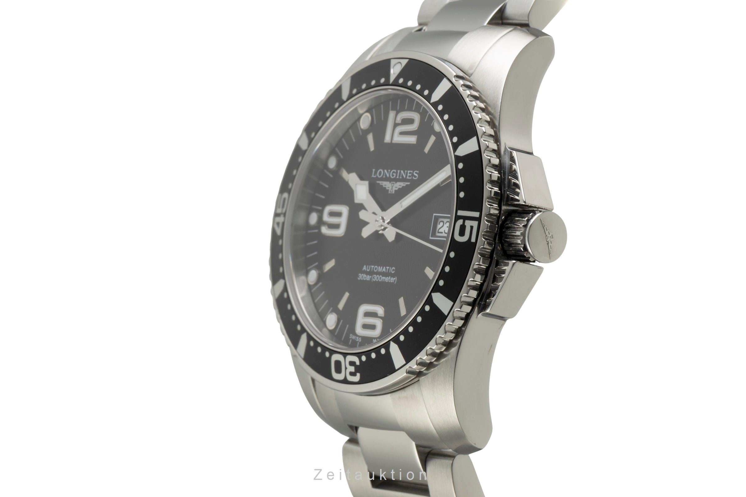 Longines Hydro Conquest steel automatic men's watch L3.742.4.56.6  [2602836]