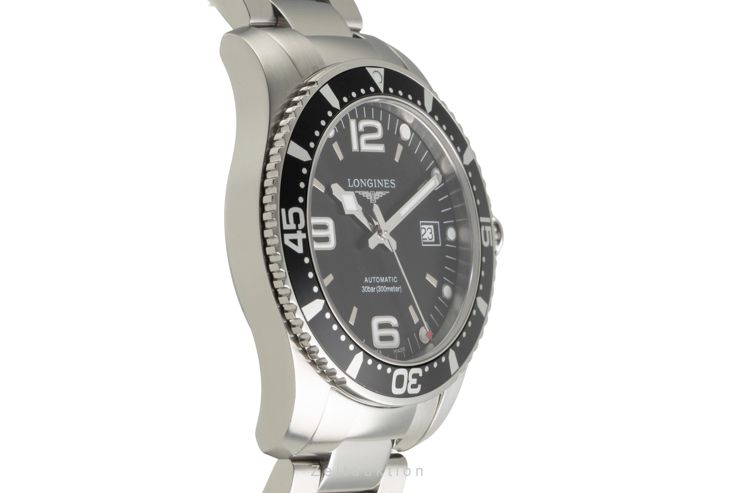 Longines Hydro Conquest steel automatic men's watch L3.742.4.56.6  [2602836]