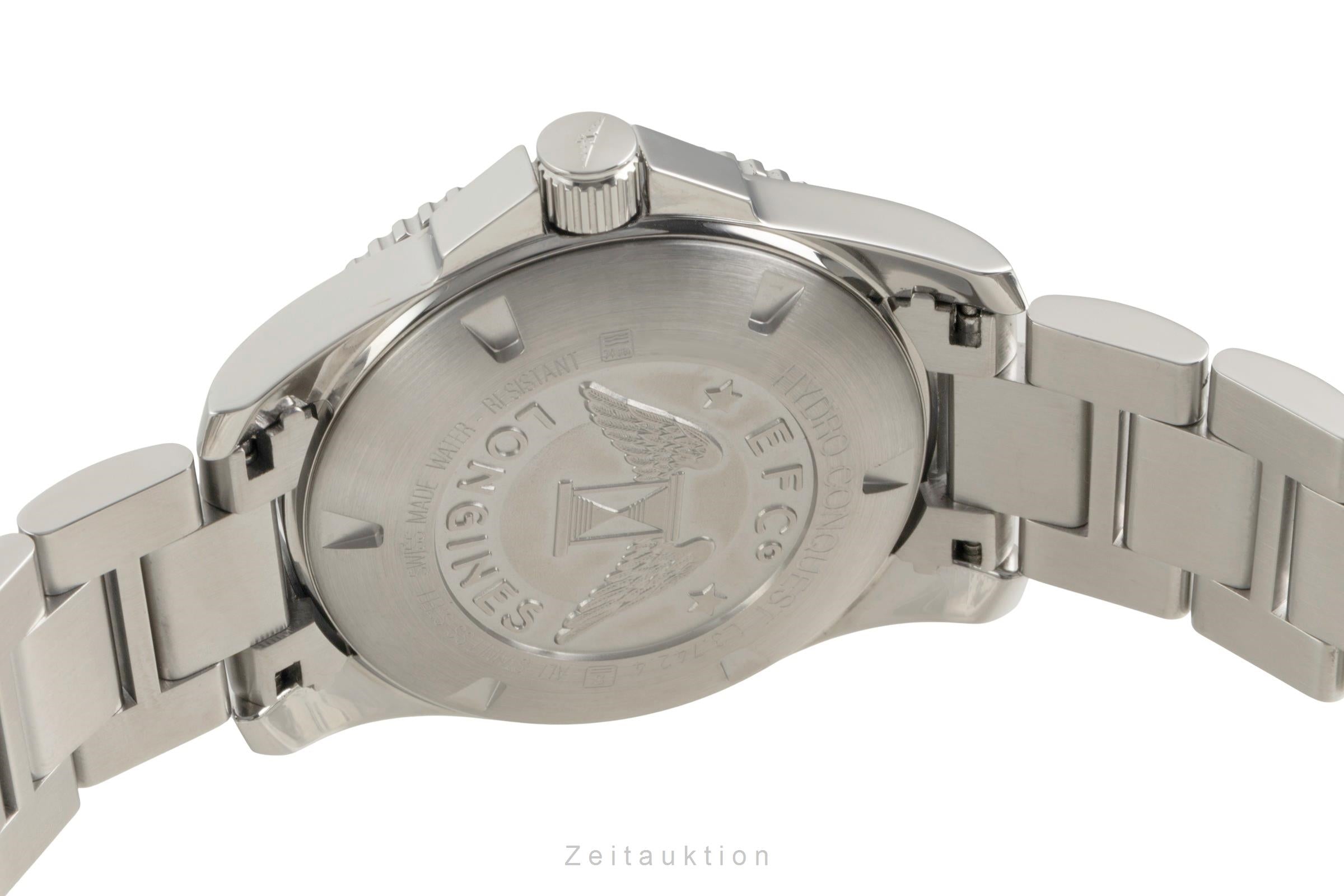 Longines Hydro Conquest steel automatic men's watch L3.742.4.56.6  [2602836]