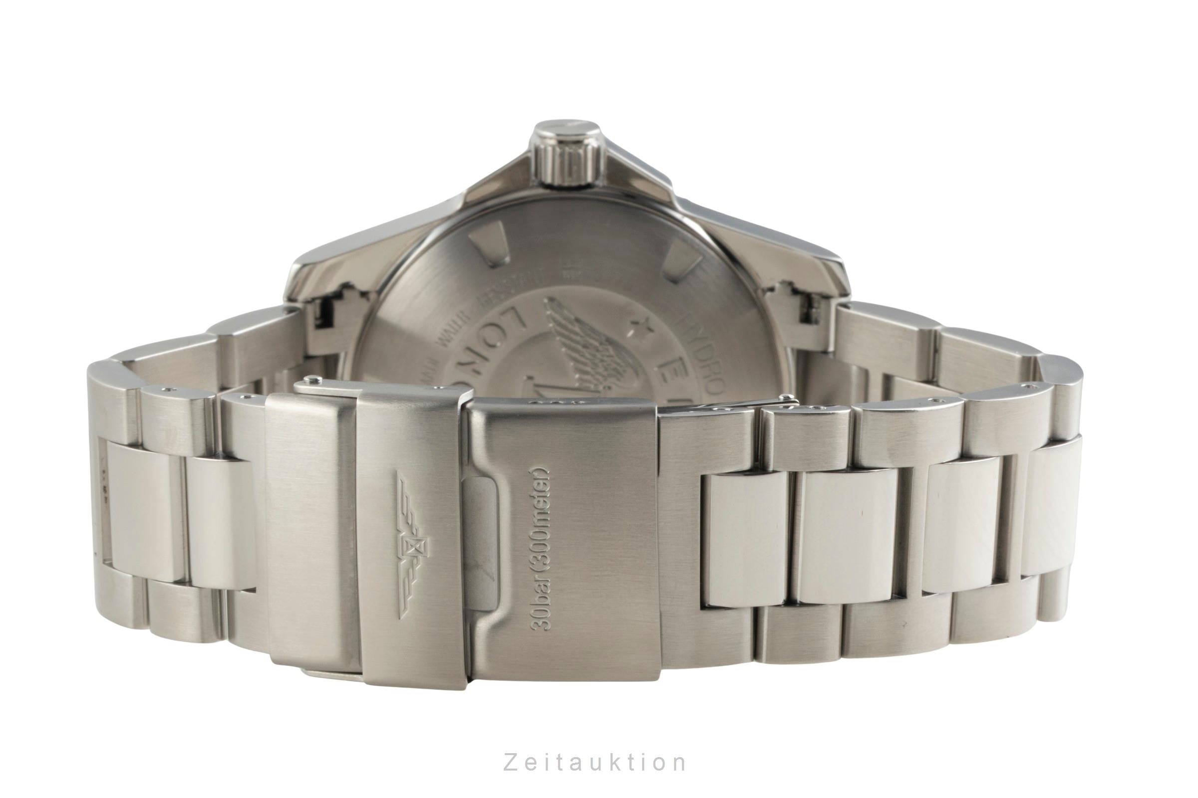 Longines Hydro Conquest steel automatic men's watch L3.742.4.56.6  [2602836]