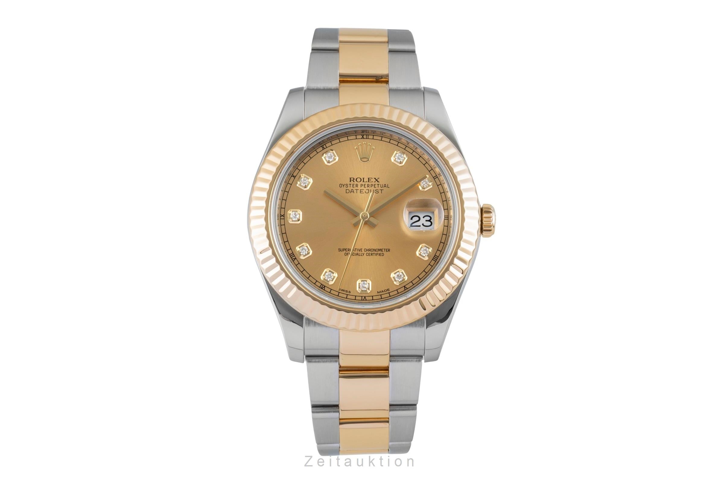 Rolex Datejust acier / or  automatique montre pour hommes 116333  [2602837]