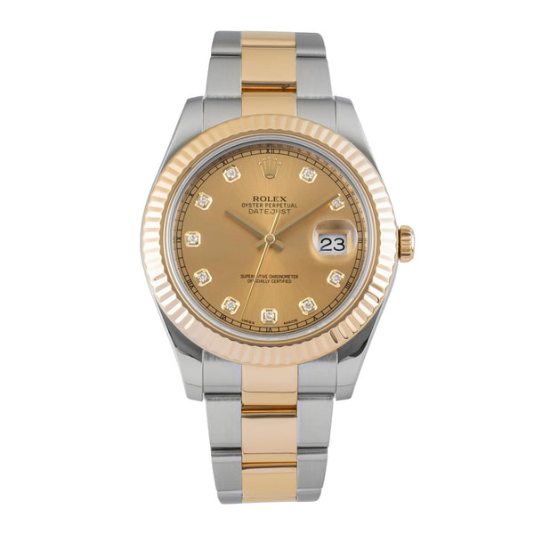 Rolex Datejust acier / or  automatique montre pour hommes 116333  [2602837]