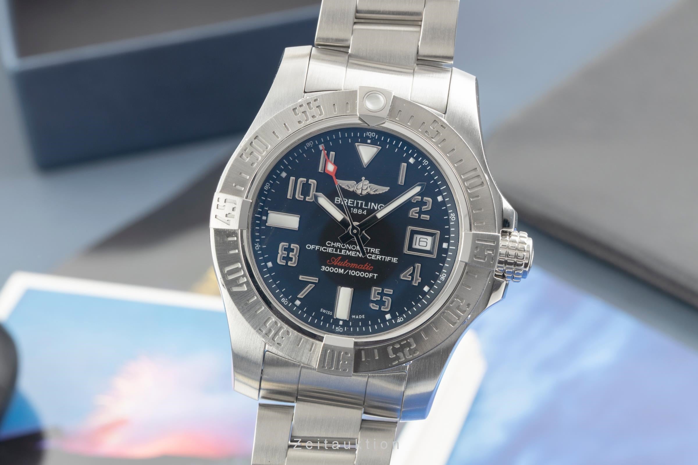 Breitling Avenger II Seawolf steel automatic men's watch A17331101B2A1  [2602838]