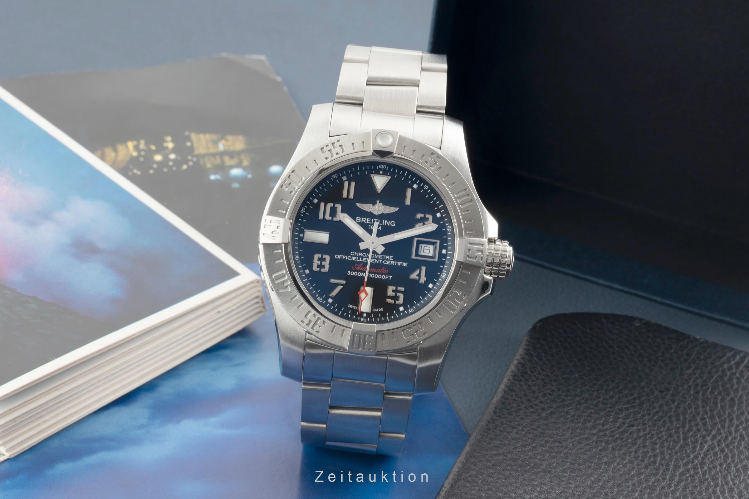Breitling Avenger II Seawolf steel automatic men's watch A17331101B2A1  [2602838]