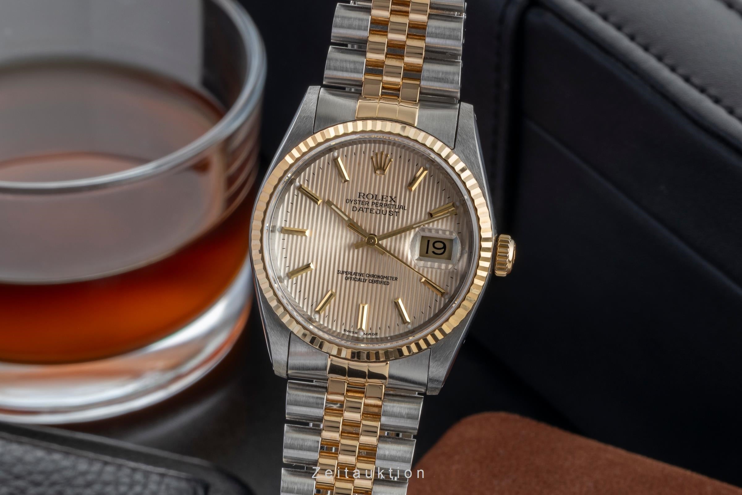 Rolex Datejust acciaio / oro automatismo orologio da uomo 16233  [2602842]