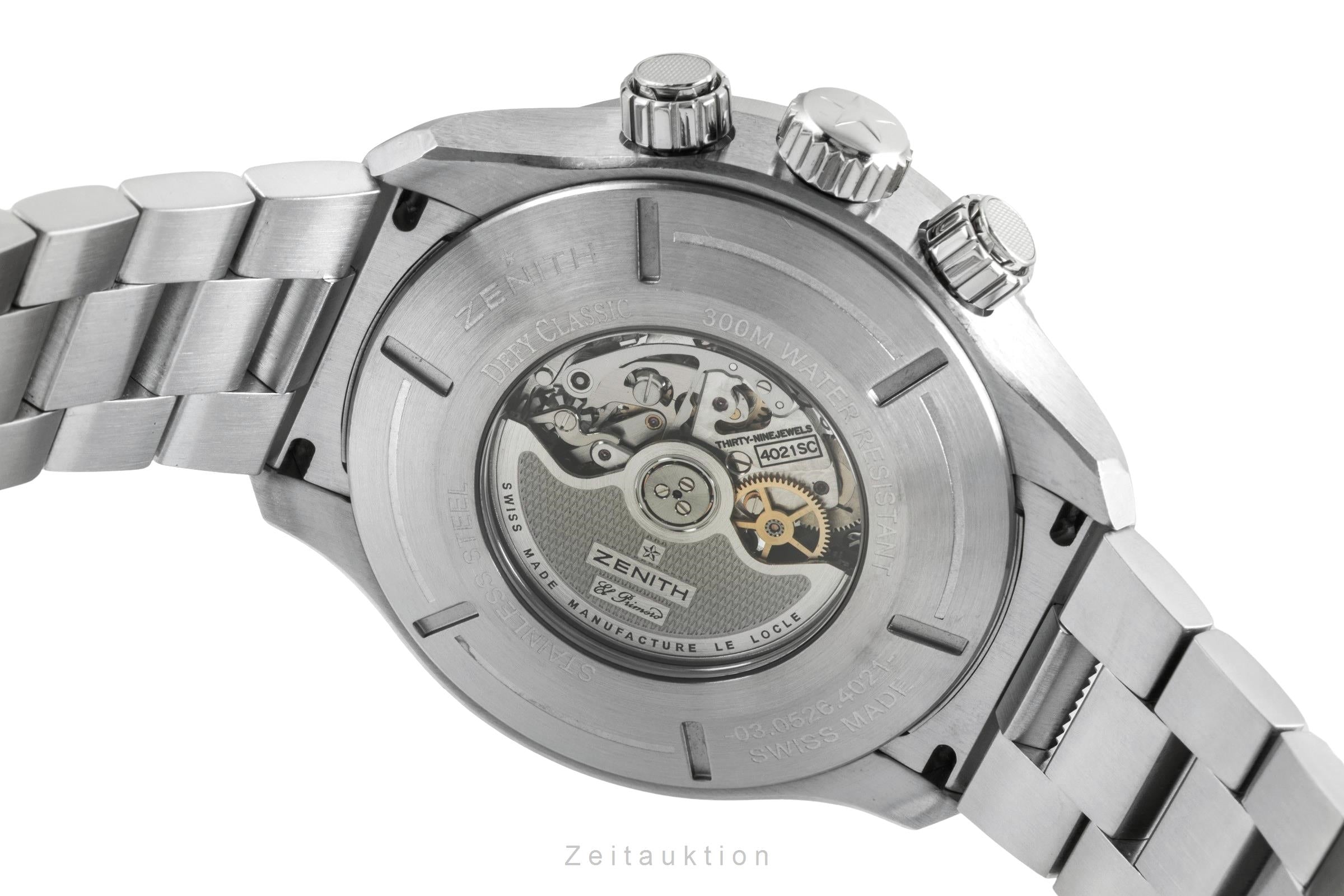 Zenith Defy Classic Chrono Aero cronógrafo acero automático reloj para caballeros 03.0526.4021  [2602845]