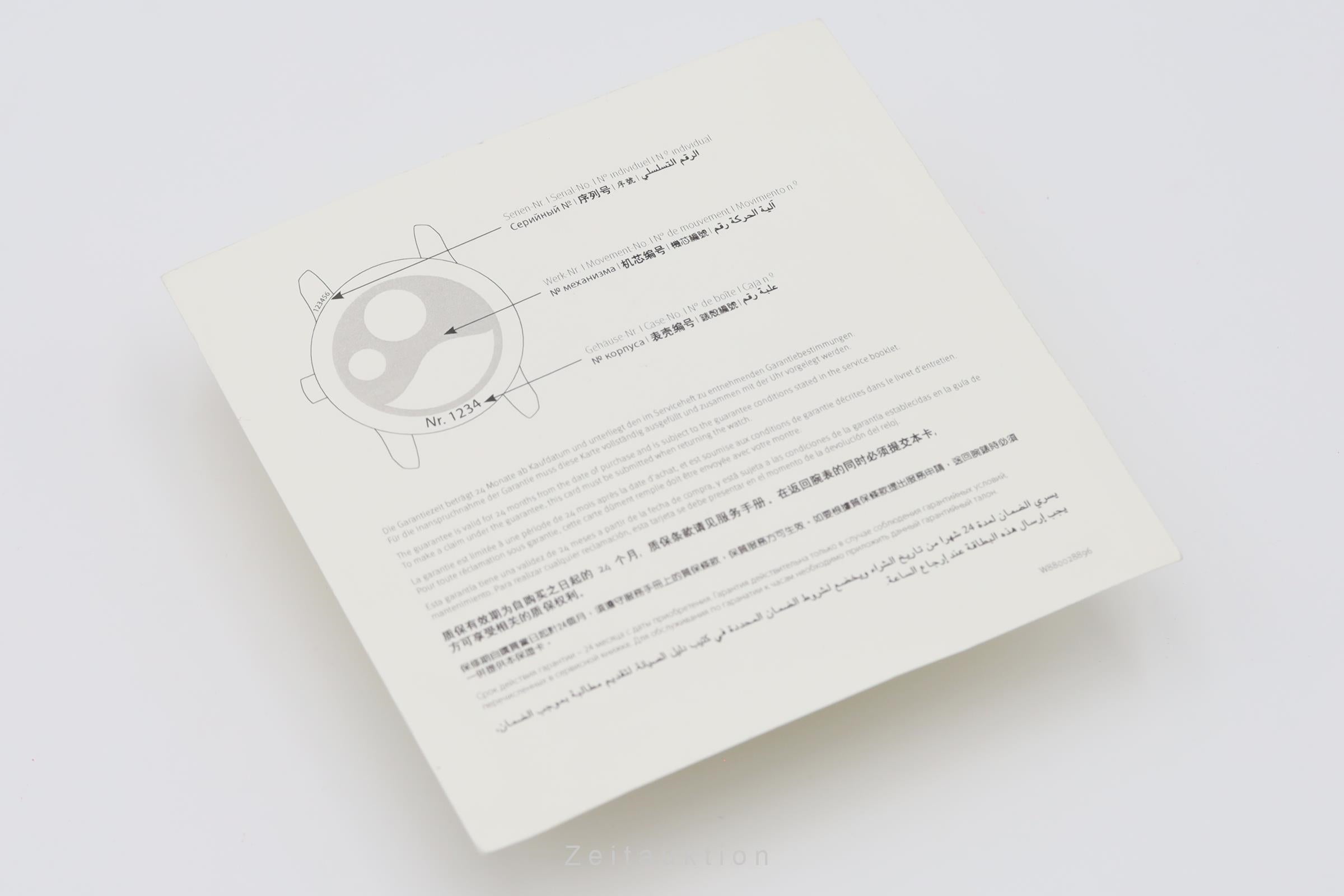 Glashütte PanoReserve acero cuerda manual reloj para caballeros 1-65-01-26-12-01 LP: 11400EUR  [2602847]