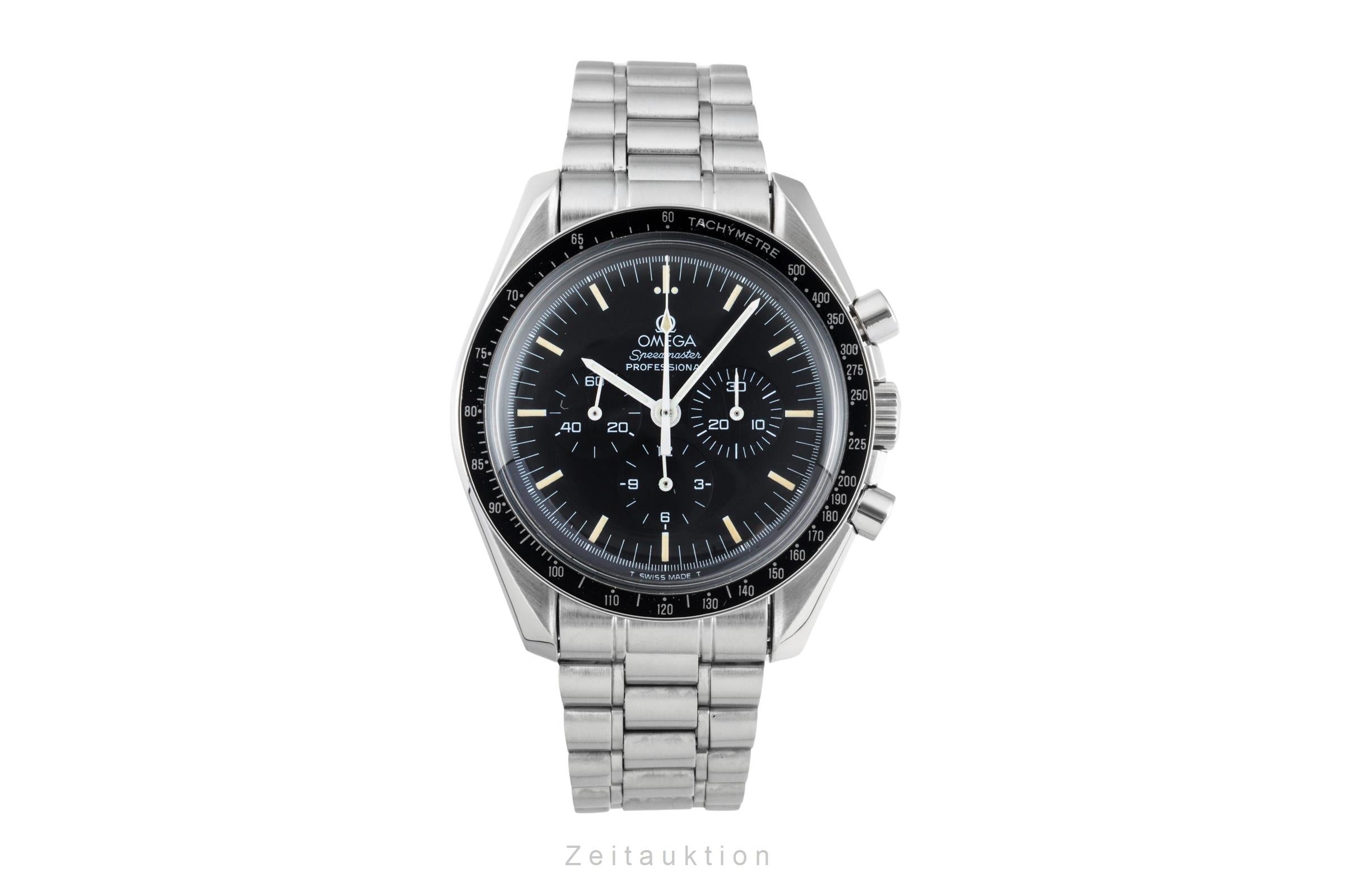 Omega Speedmaster Moonwatch Chronograph Stahl Handaufzug Ref. 3590.50.00 B&P [2602848]