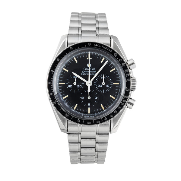 Omega Speedmaster Moonwatch Chronograph Stahl Handaufzug Ref. 3590.50.00 B&P [2602848]