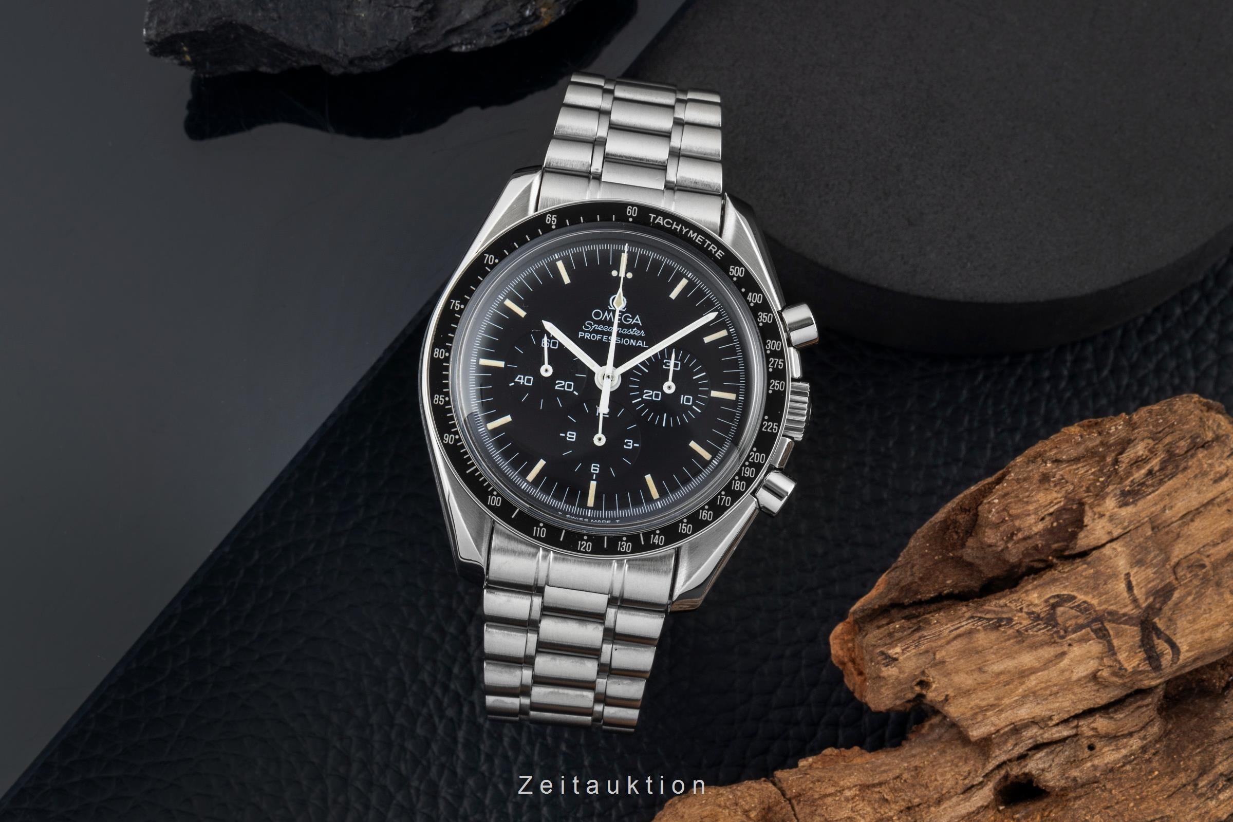 Omega Speedmaster Moonwatch Chronograph Stahl Handaufzug Ref. 3590.50.00 B&P [2602848]