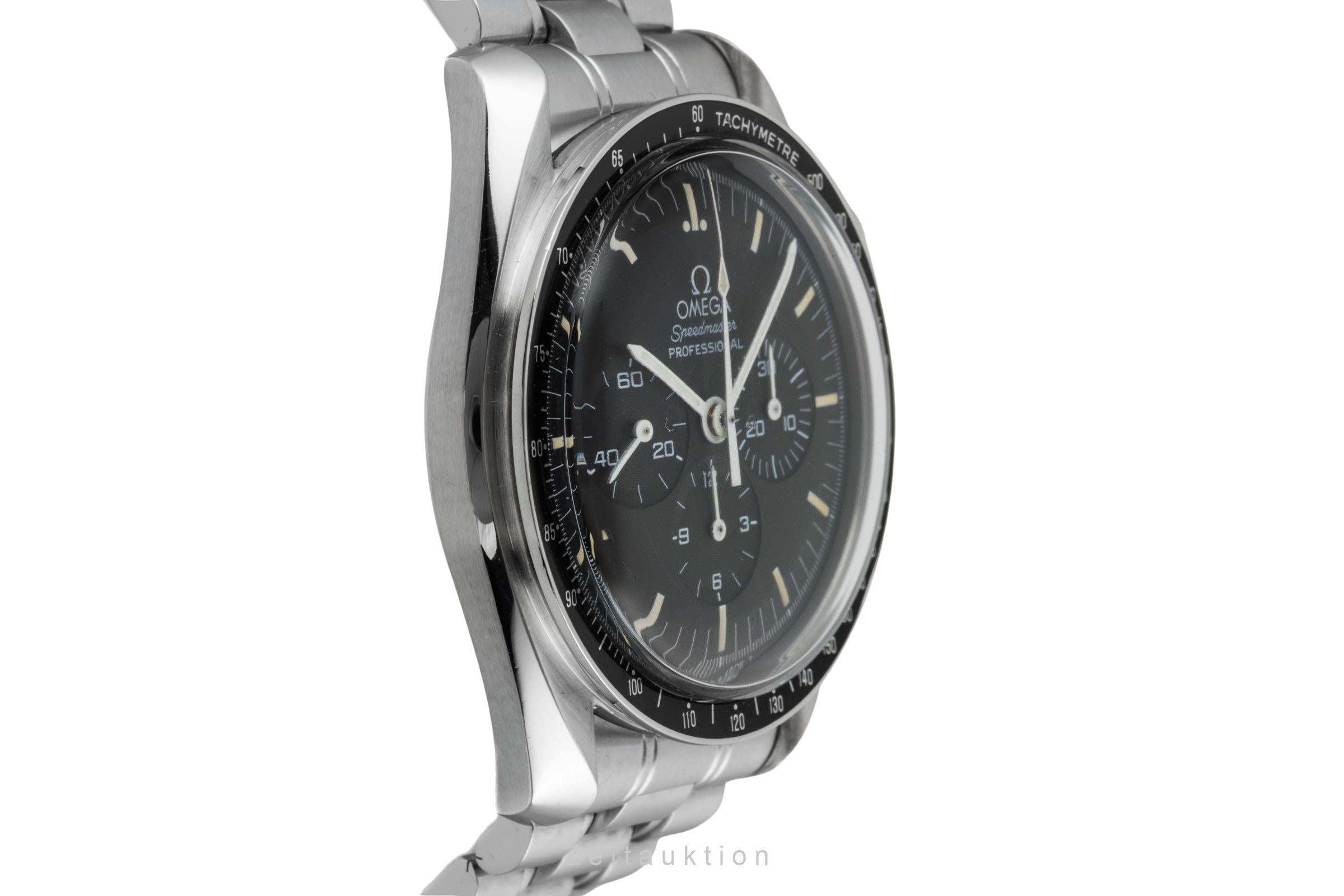 Omega Speedmaster Moonwatch Chronograph Stahl Handaufzug Ref. 3590.50.00 B&P [2602848]