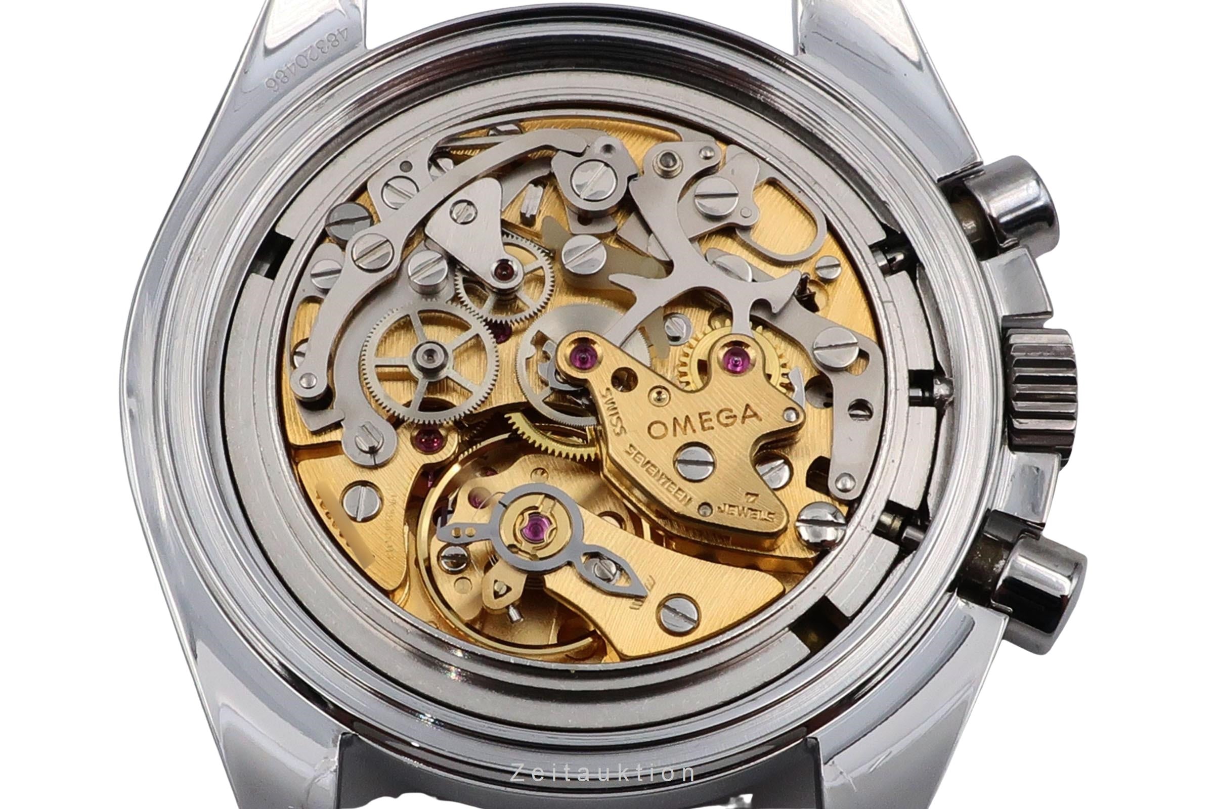 Omega Speedmaster Moonwatch Chronograph Stahl Handaufzug Ref. 3590.50.00 B&P [2602848]