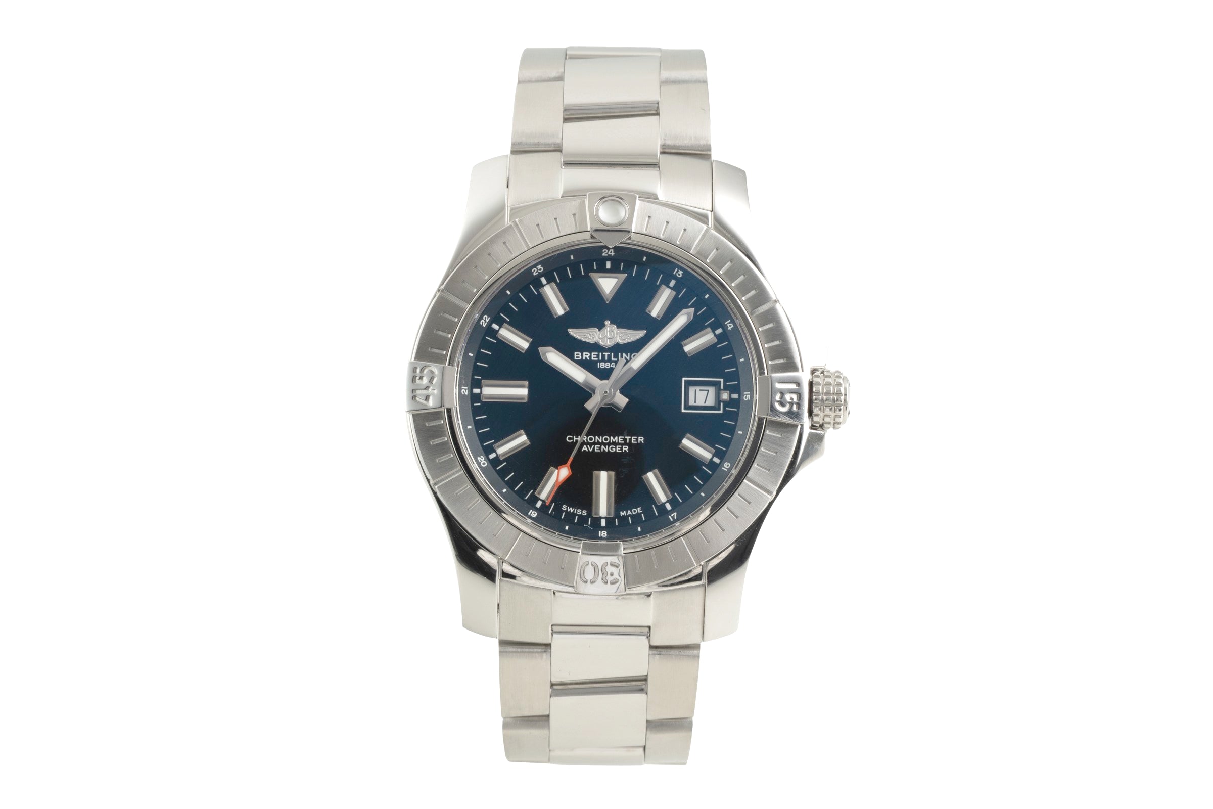Breitling Avenger Stahl Automatik Herrenuhr Ref A17318101B1A1 Box & Papiere 2024 [2602851]