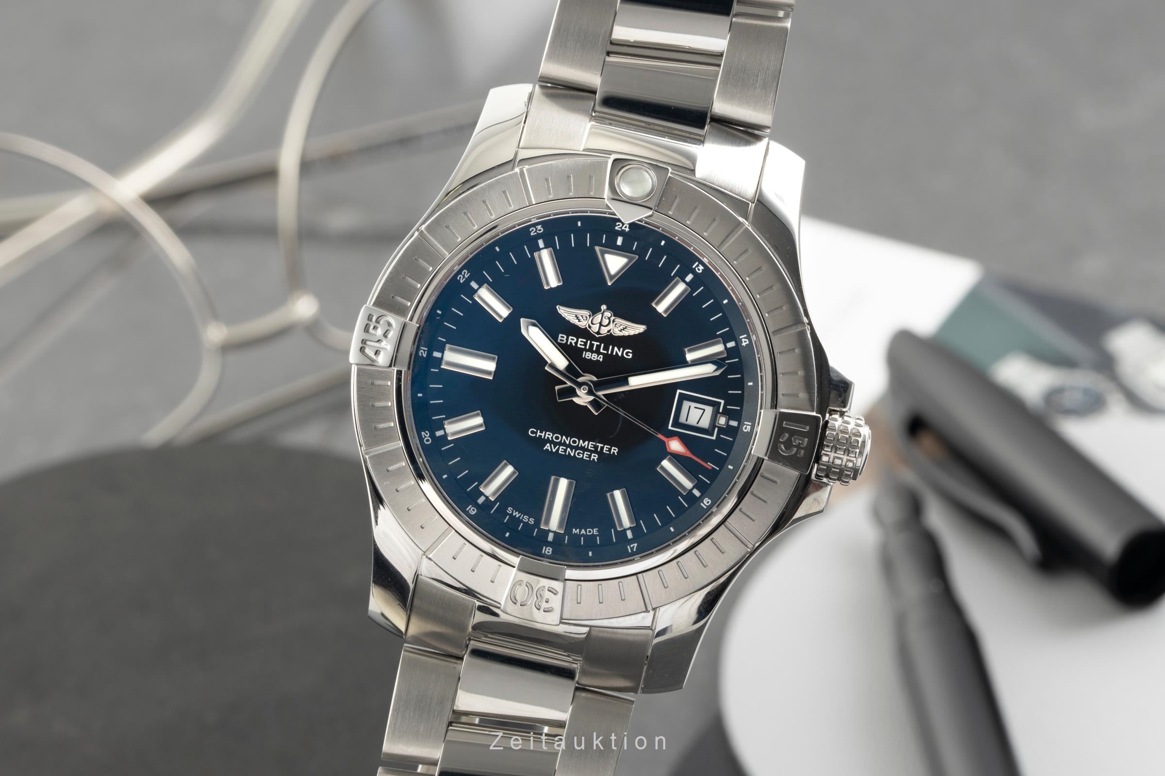 Breitling Avenger steel automatic men's watch A17318101B1A1  [2602851]
