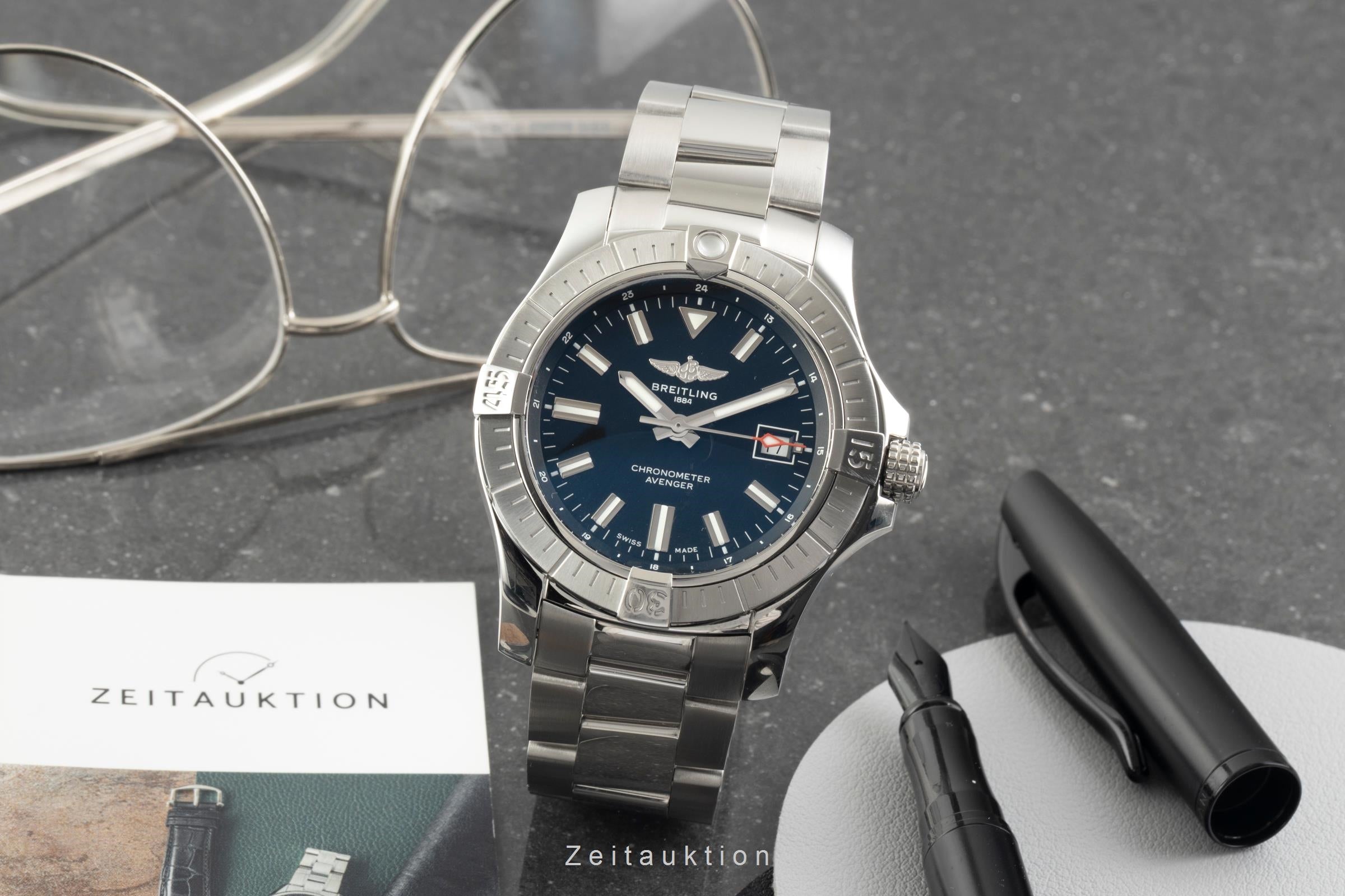 Breitling Avenger steel automatic men's watch A17318101B1A1  [2602851]