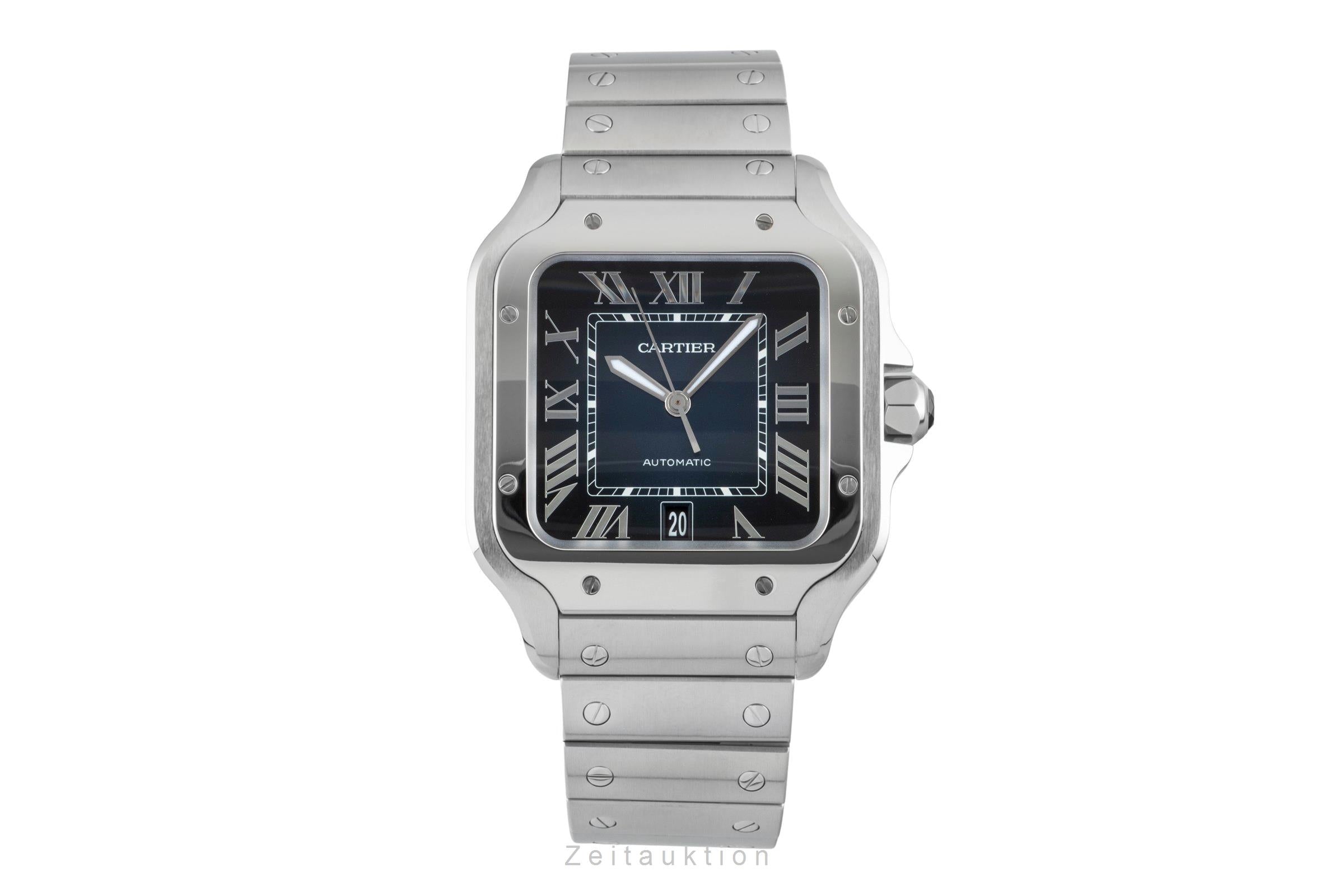 Cartier Santos acier automatique montre pour hommes WSSA0030 LP: 8850EUR  [2602852]