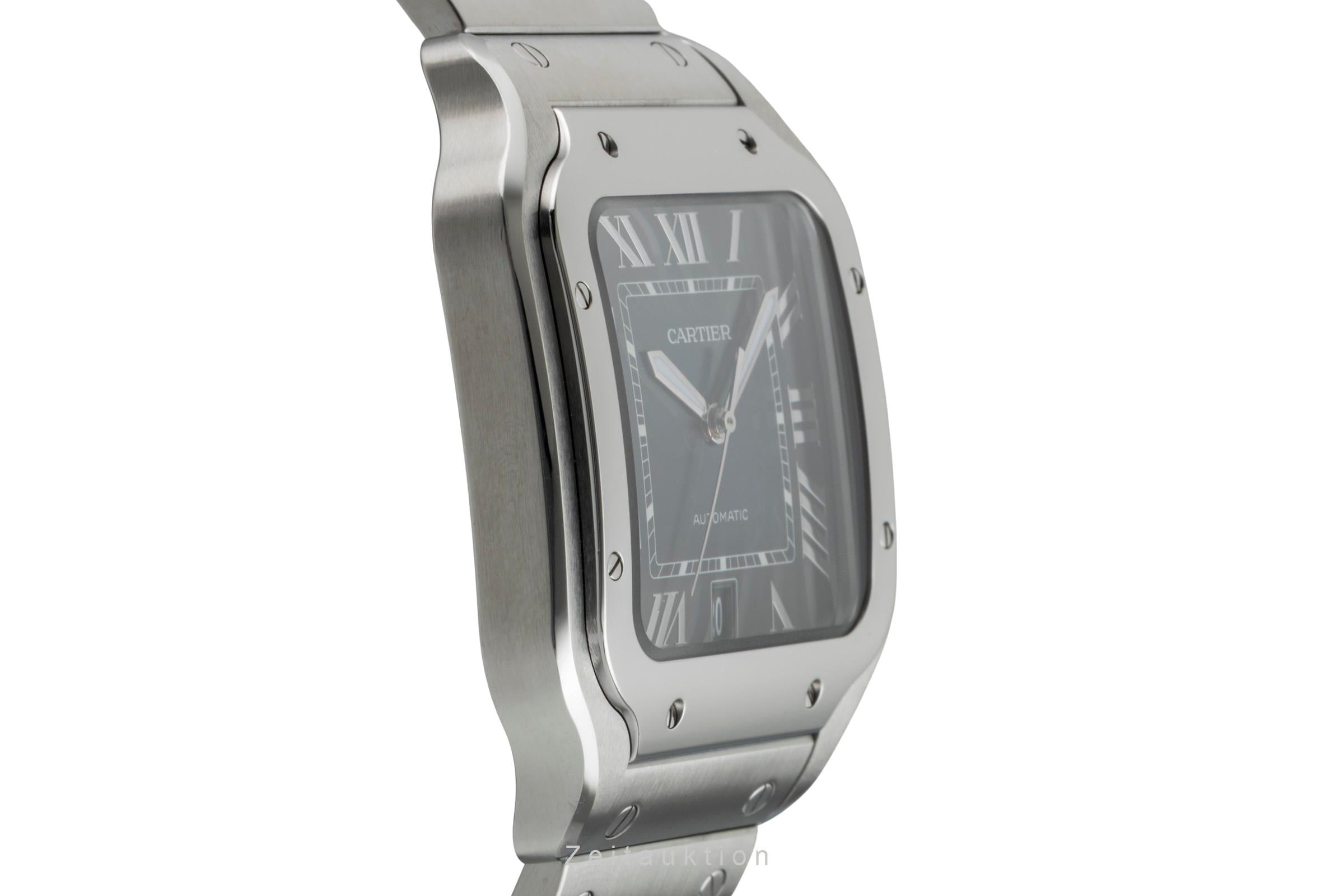 Cartier Santos acier automatique montre pour hommes WSSA0030 LP: 8850EUR  [2602852]