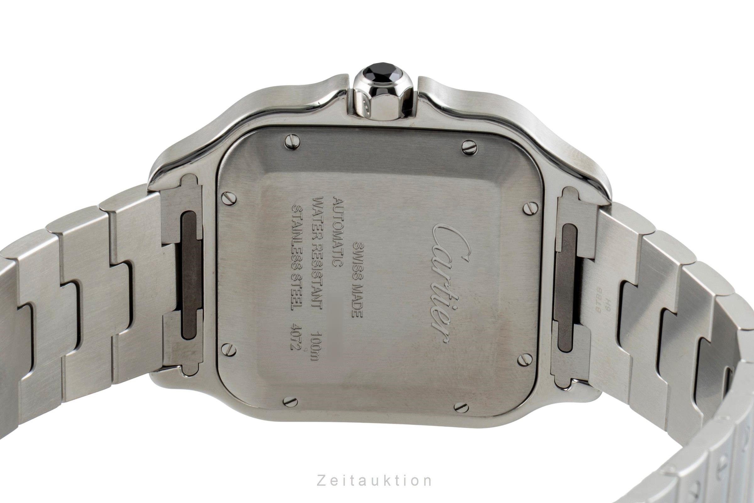 Cartier Santos acier automatique montre pour hommes WSSA0030 LP: 8850EUR  [2602852]