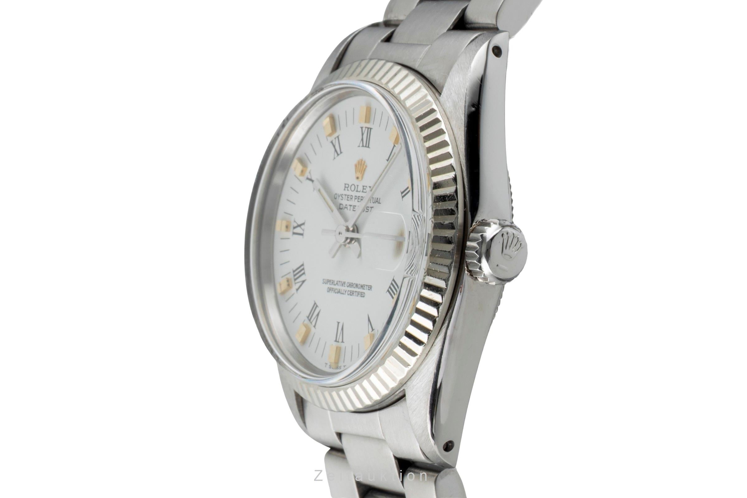 Rolex Datejust Stahl / Weissgold Automatik Damenuhr Ref. 6827 Vintage  [2602855]