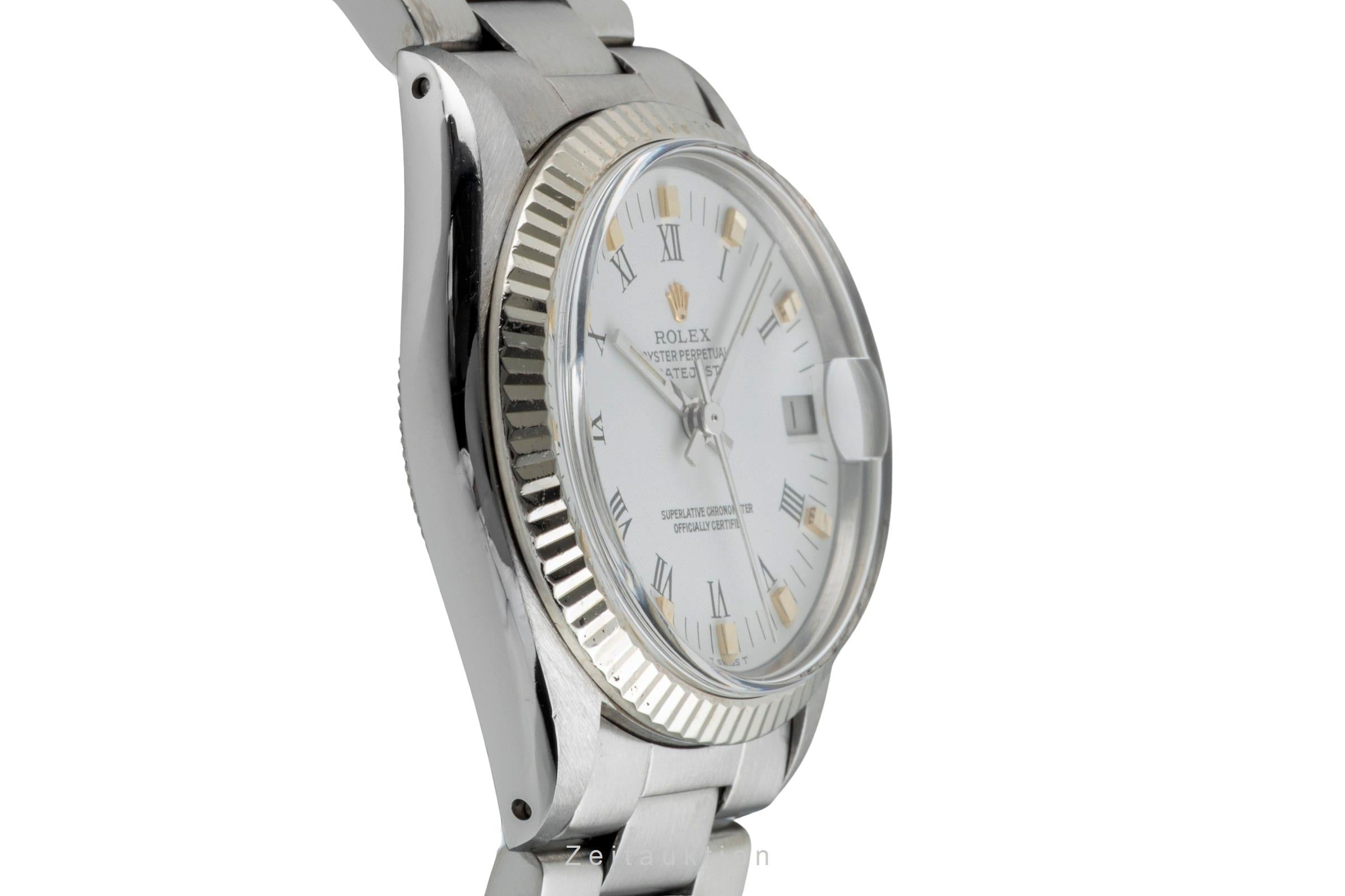 Rolex Datejust Stahl / Weissgold Automatik Damenuhr Ref. 6827 Vintage  [2602855]