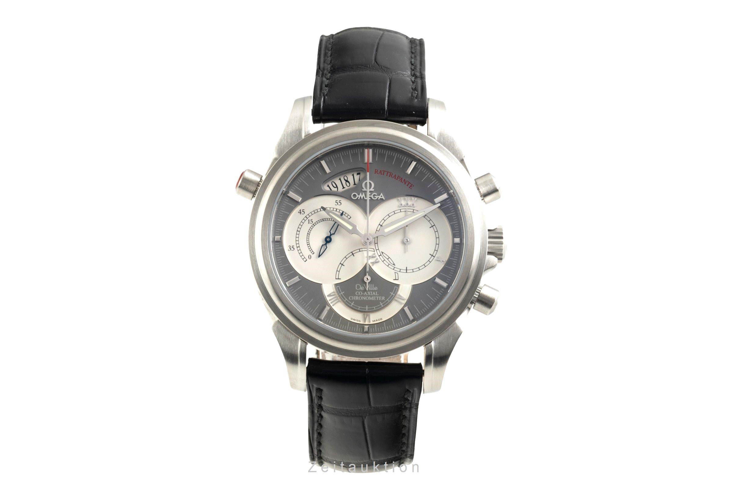 Omega De Ville chronograph steel automatic men's watch 4848.40.31  [2602857]