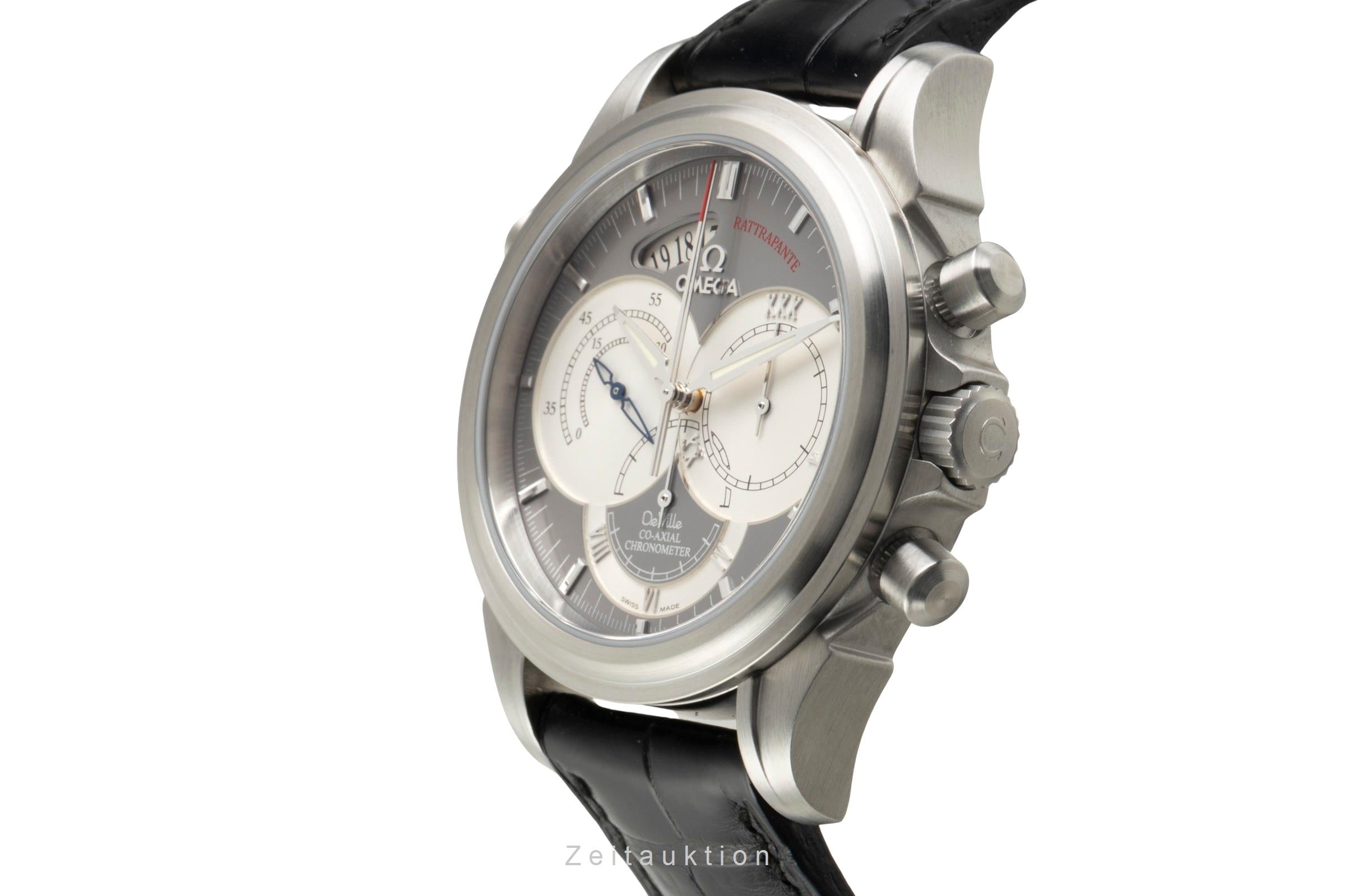 Omega De Ville chronograph steel automatic men's watch 4848.40.31  [2602857]