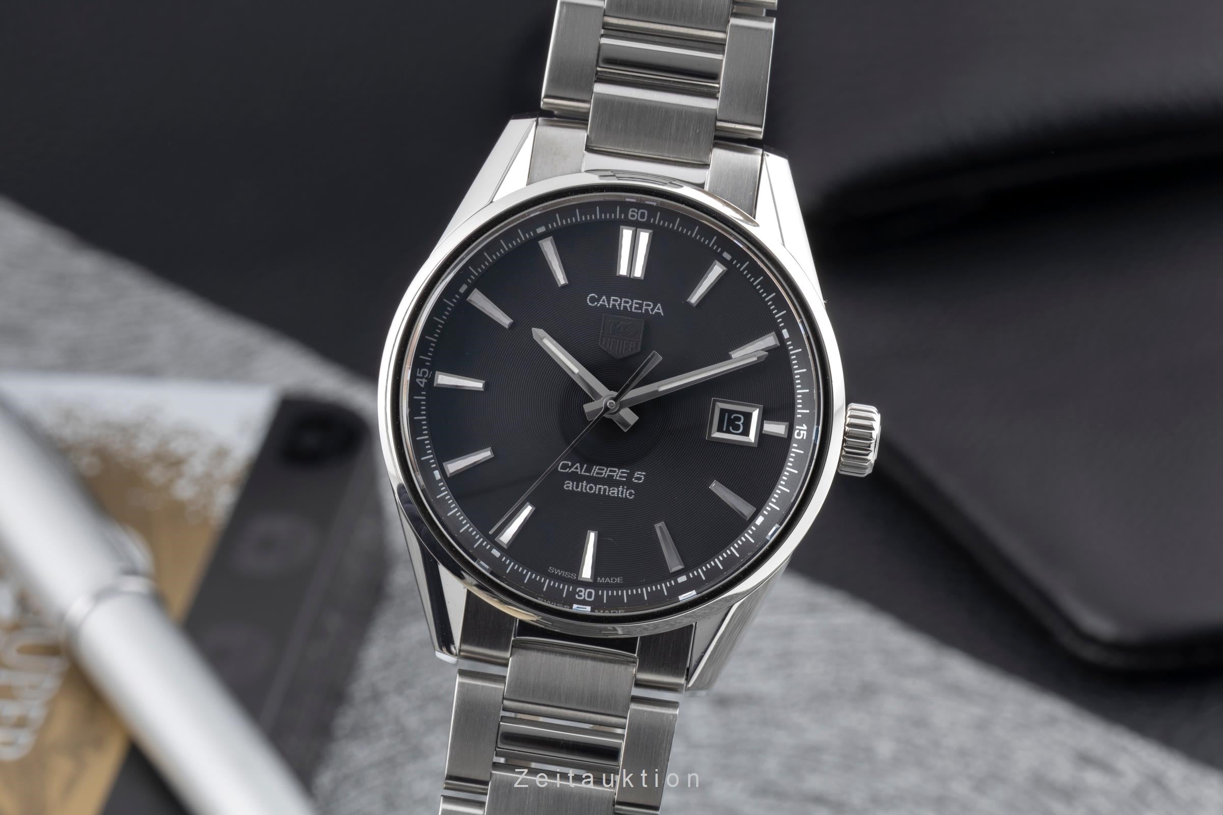 Tag Heuer Carrera acciaio automatismo orologio da uomo WAR211A-1 LP: 3700EUR  [2602858]
