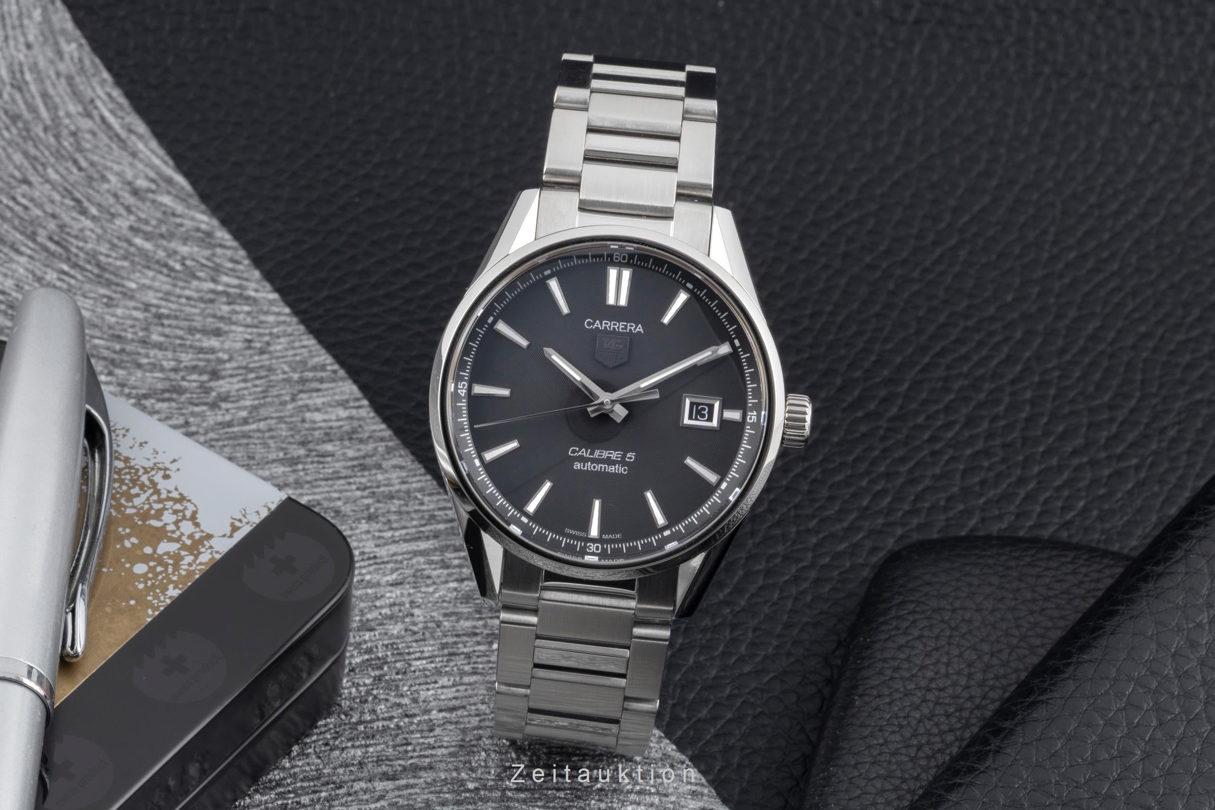 Tag Heuer Carrera acciaio automatismo orologio da uomo WAR211A-1 LP: 3700EUR  [2602858]
