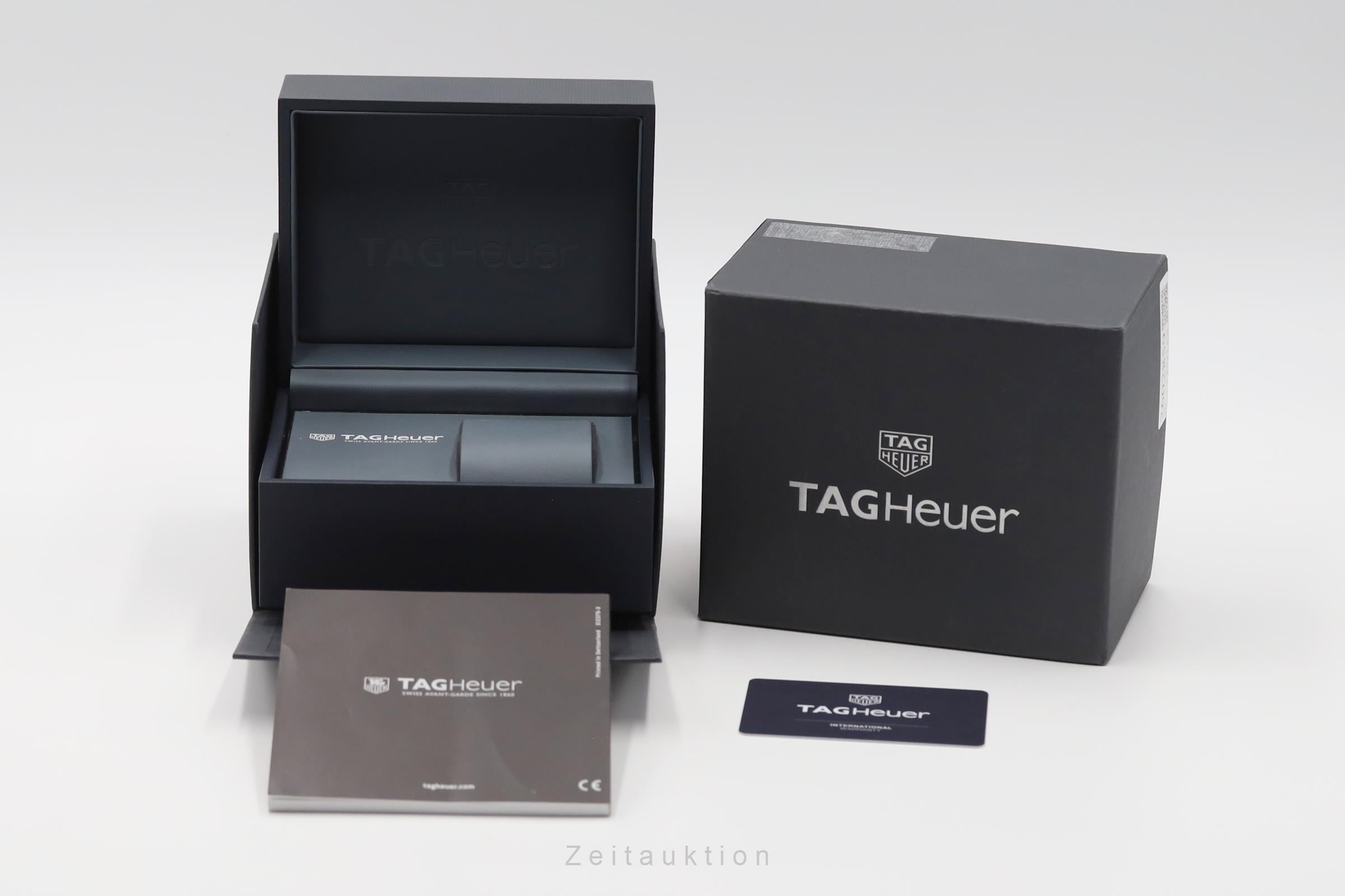 Tag Heuer Carrera Chronograph Stahl Automatik Herrenuhr CAR201Z.BA0714 B&P 2023 [2602859]