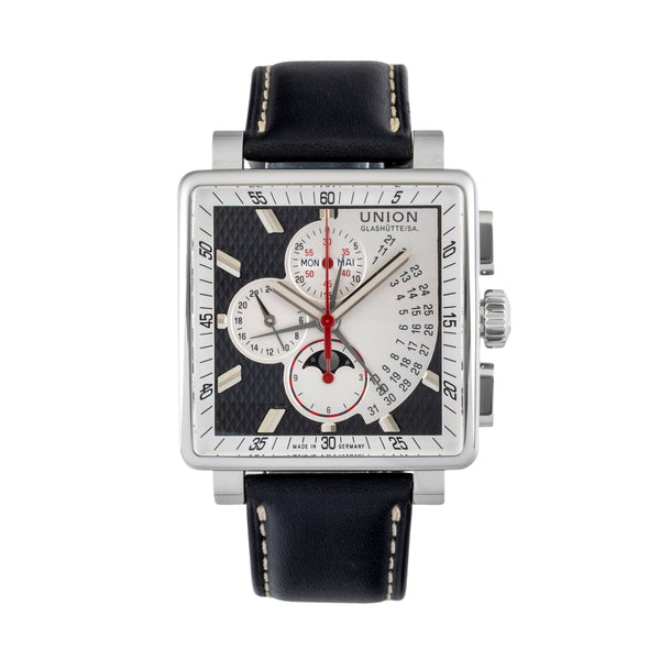 Union Glashütte Averin cronógrafo acero automático reloj para caballeros D003.525.16.051.01  [2602860]