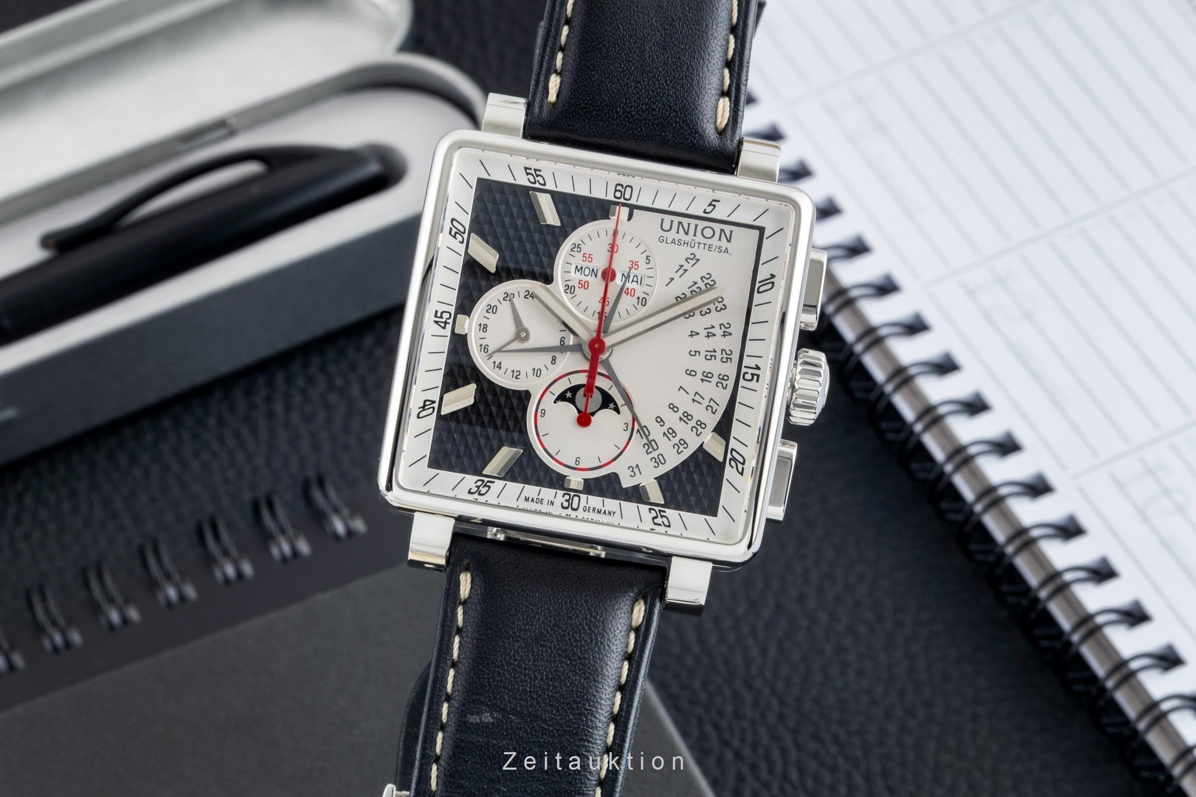 Union Glashütte Averin cronógrafo acero automático reloj para caballeros D003.525.16.051.01  [2602860]