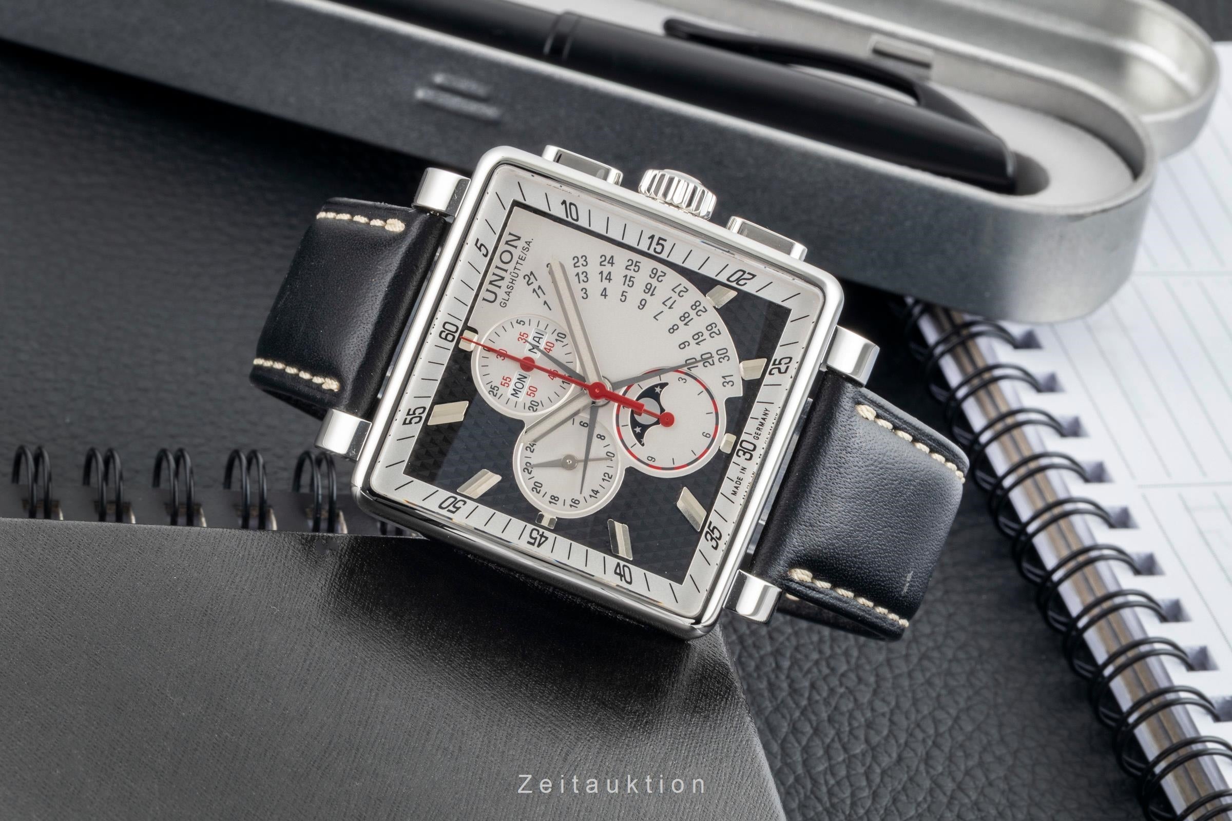 Union Glashütte Averin cronógrafo acero automático reloj para caballeros D003.525.16.051.01  [2602860]