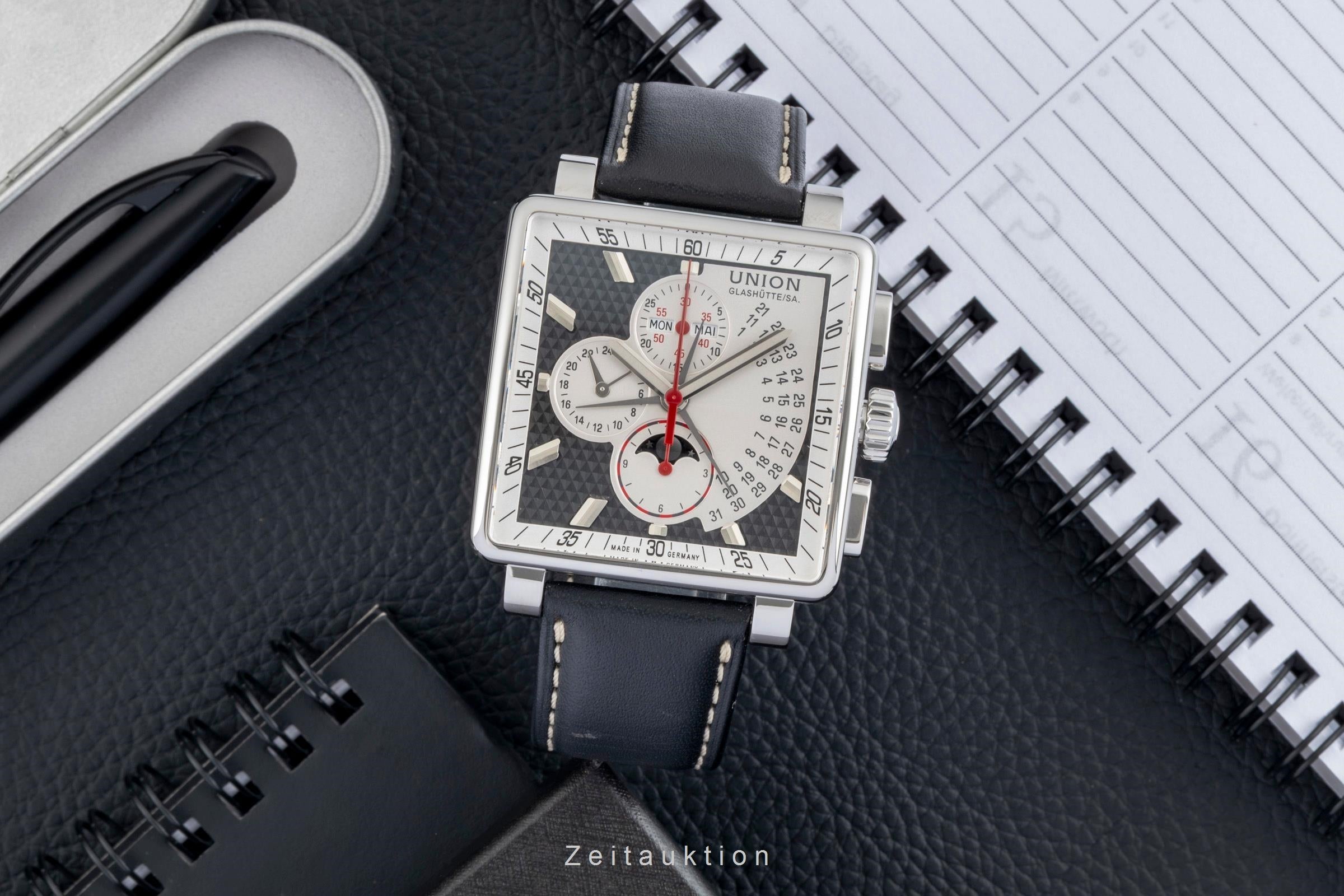 Union Glashütte Averin cronógrafo acero automático reloj para caballeros D003.525.16.051.01  [2602860]