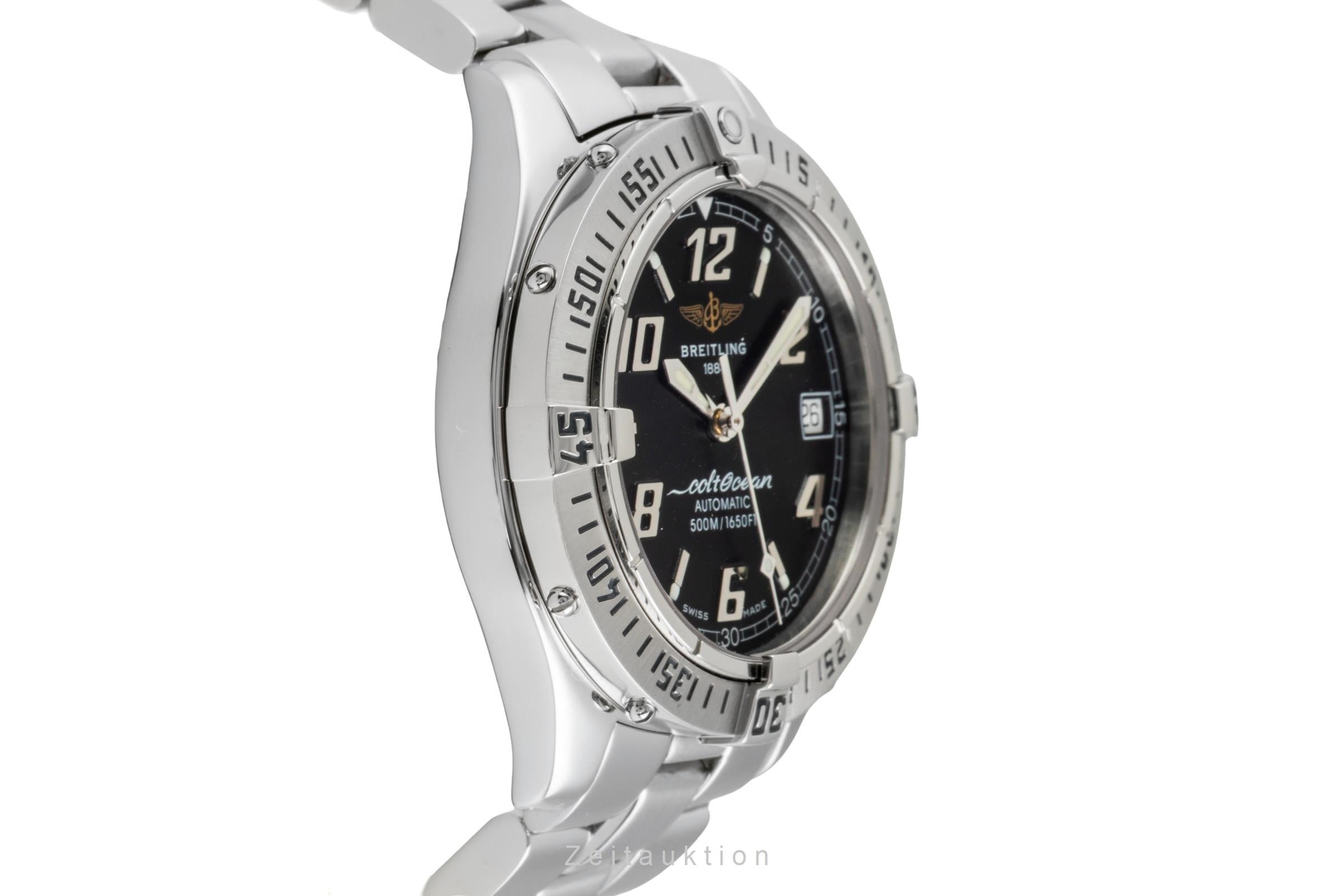 Breitling Colt Ocean acero automático reloj para caballeros A17350  [2602861]