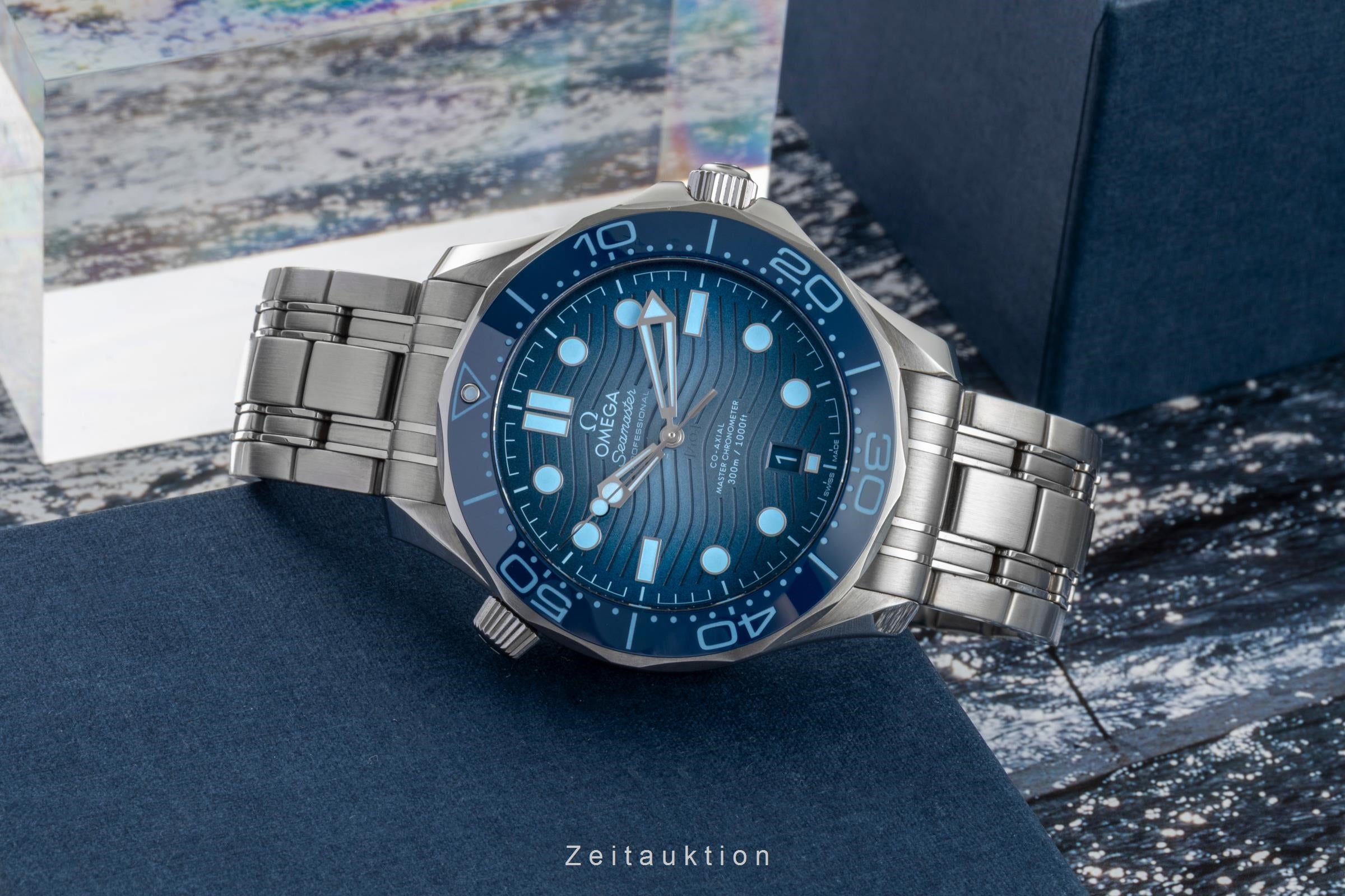 Omega Seamaster steel automatic men's watch 210.30.42.20.03.003 LP: 6800EUR  [2602863]