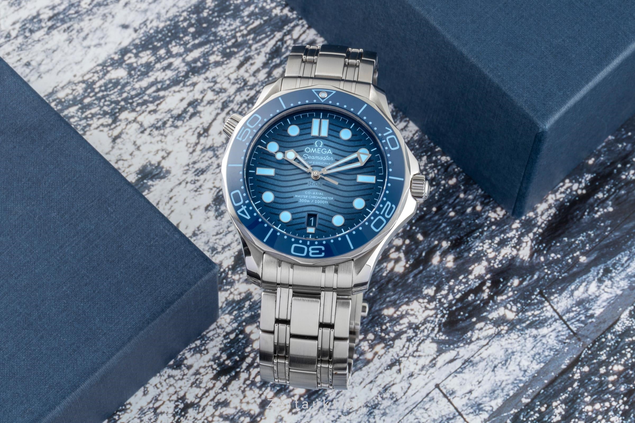 Omega Seamaster steel automatic men's watch 210.30.42.20.03.003 LP: 6800EUR  [2602863]