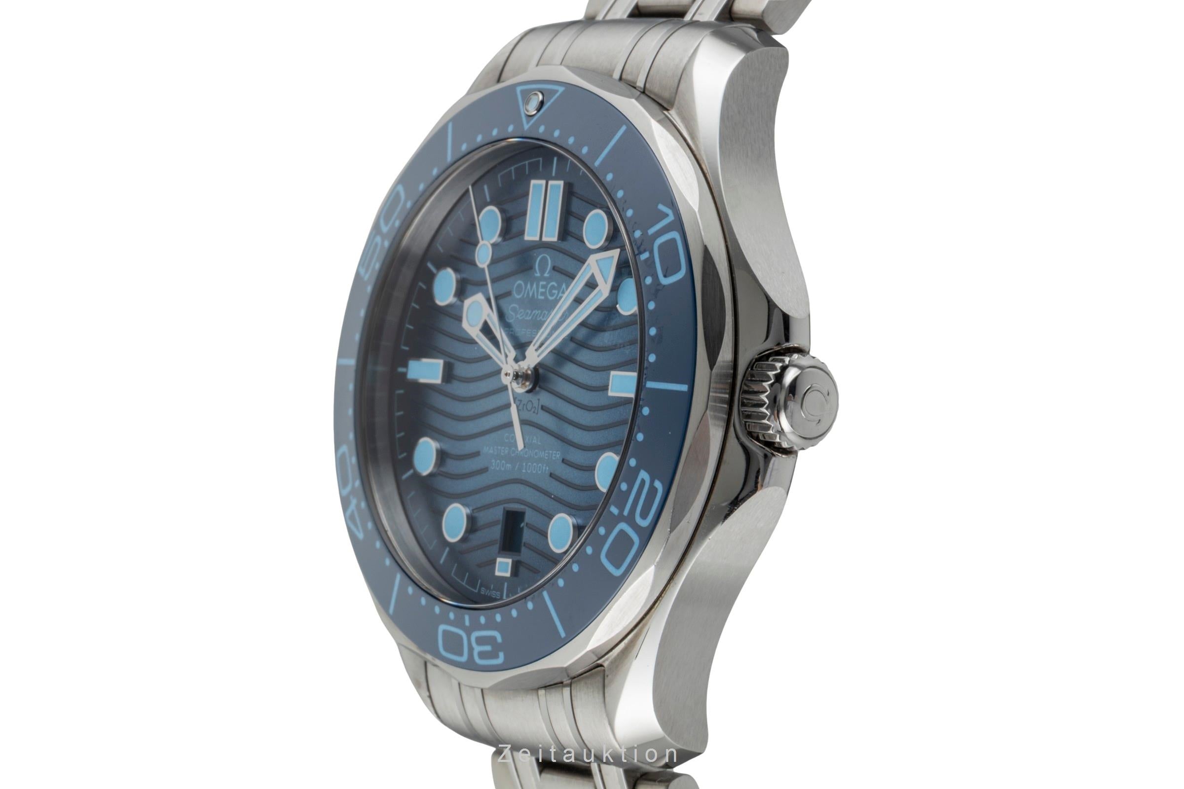 Omega Seamaster steel automatic men's watch 210.30.42.20.03.003 LP: 6800EUR  [2602863]