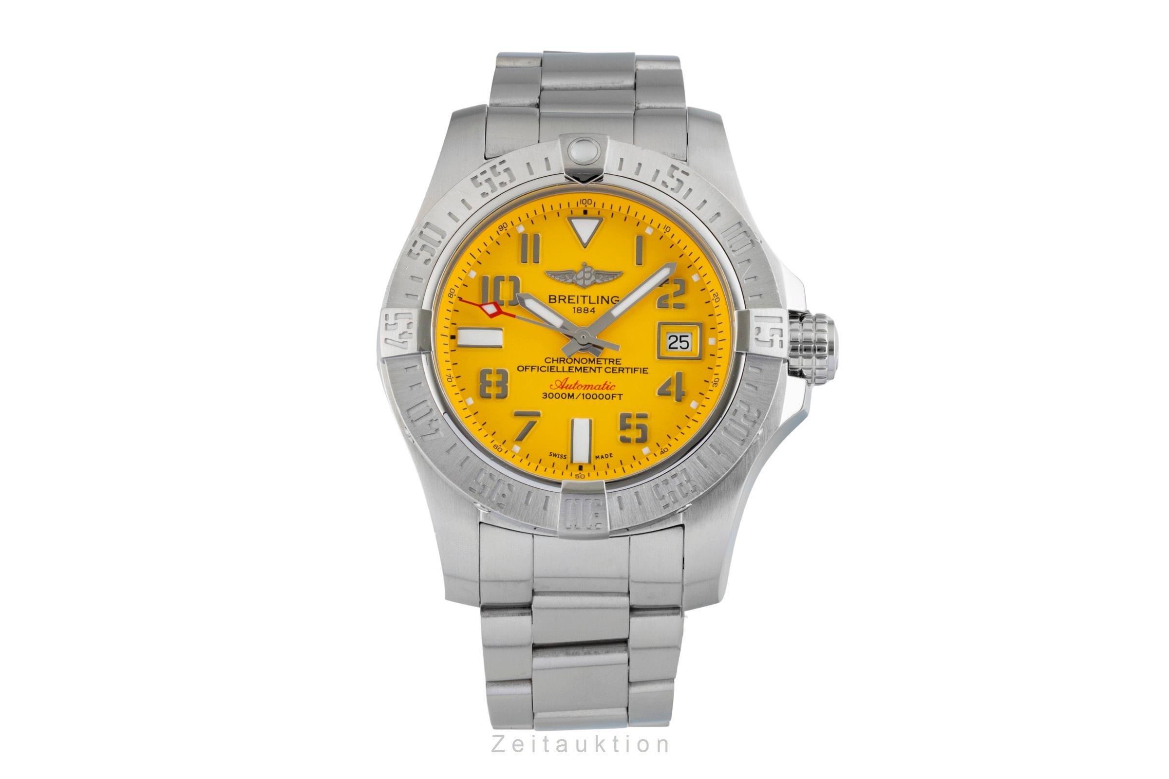 Breitling Avenger II Seawolf steel automatic men's watch A17331  [2602864]