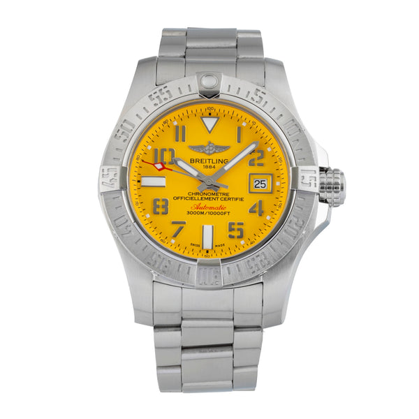 Breitling Avenger II Seawolf steel automatic men's watch A17331  [2602864]