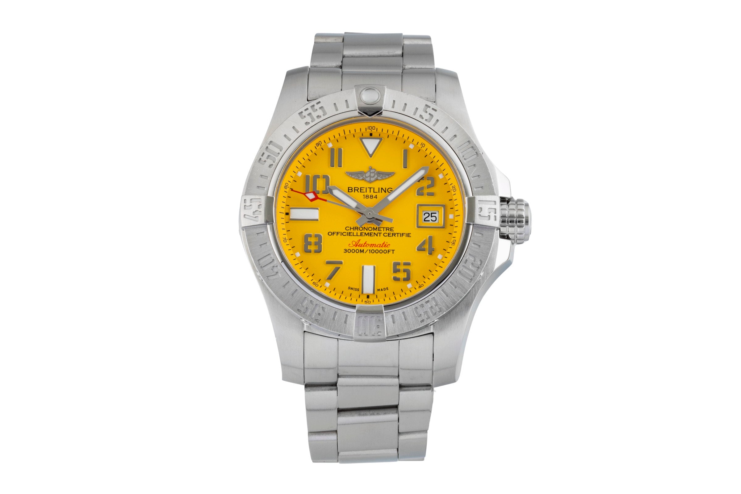 Breitling Avenger II Seawolf Stahl Automatik Herren Ref. A17331 Klassiker [2602864]