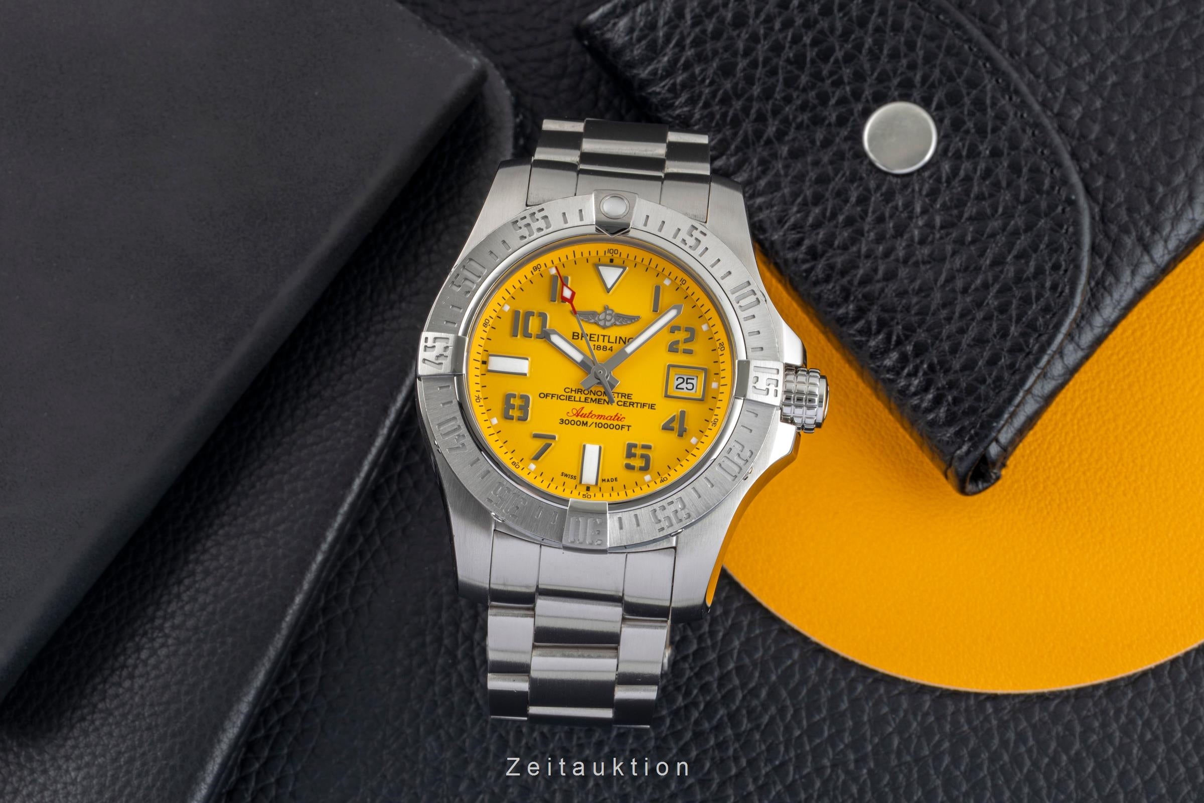 Breitling Avenger II Seawolf steel automatic men's watch A17331  [2602864]