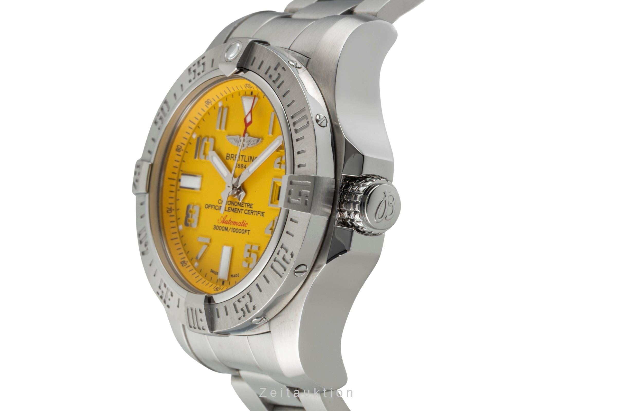 Breitling Avenger II Seawolf steel automatic men's watch A17331  [2602864]