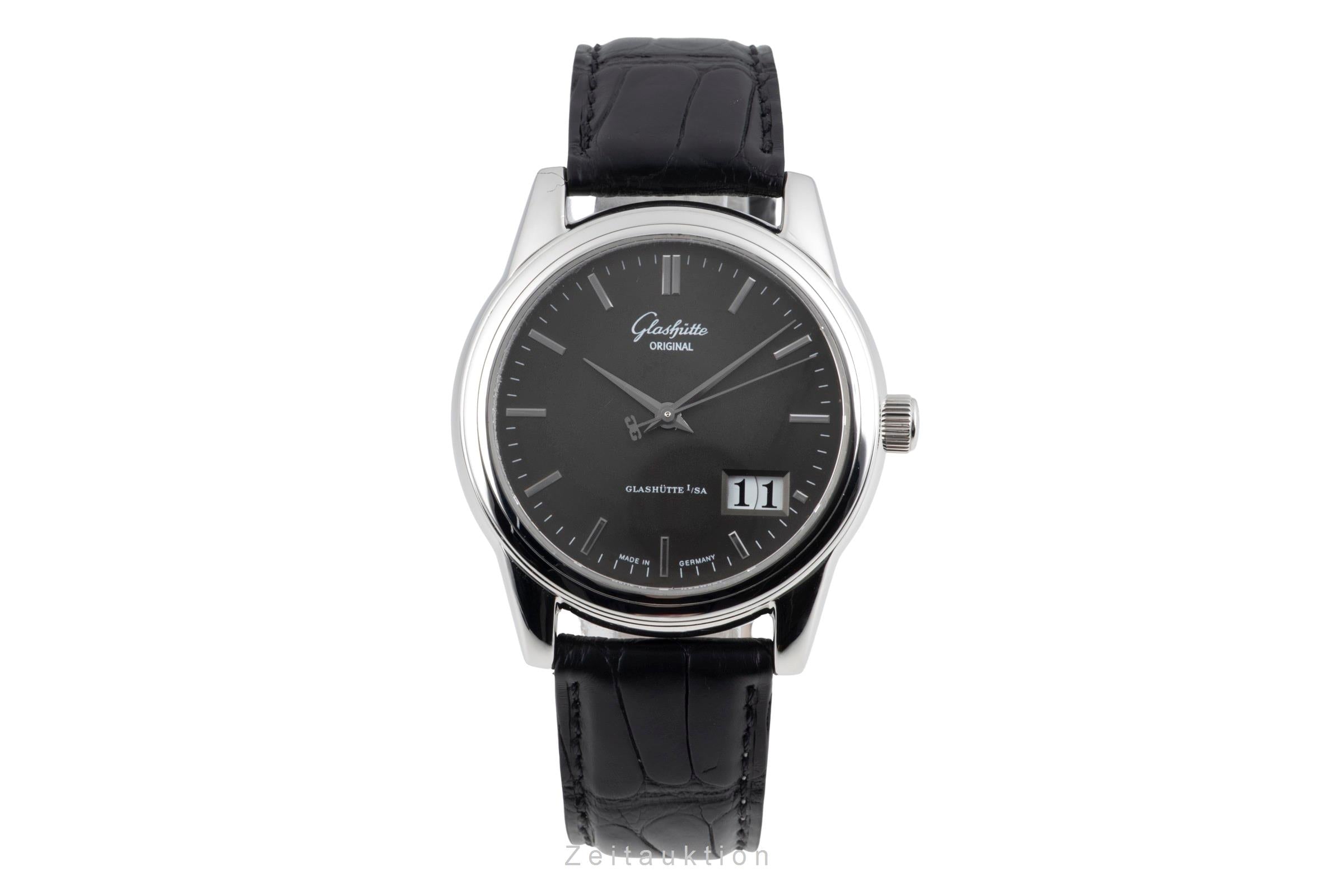 Glashütte Senator acero automático reloj para caballeros 1-39-42-14-24-04  [2602865]