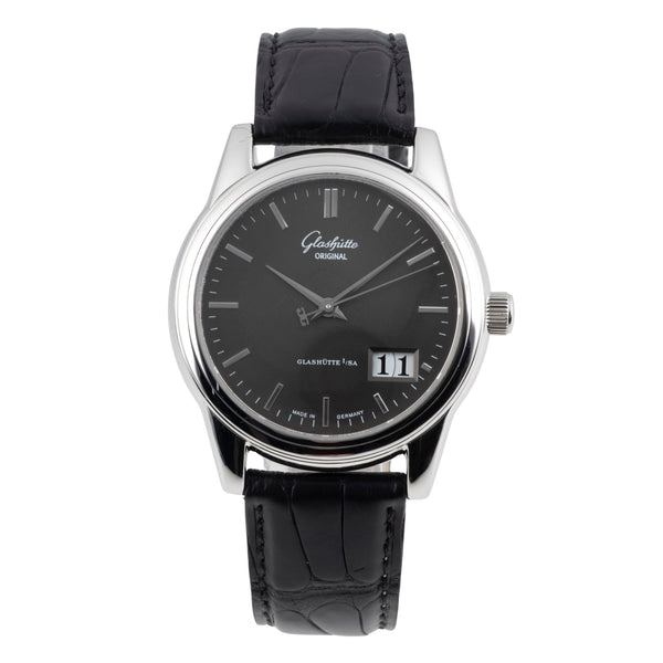 Glashütte Senator acero automático reloj para caballeros 1-39-42-14-24-04  [2602865]