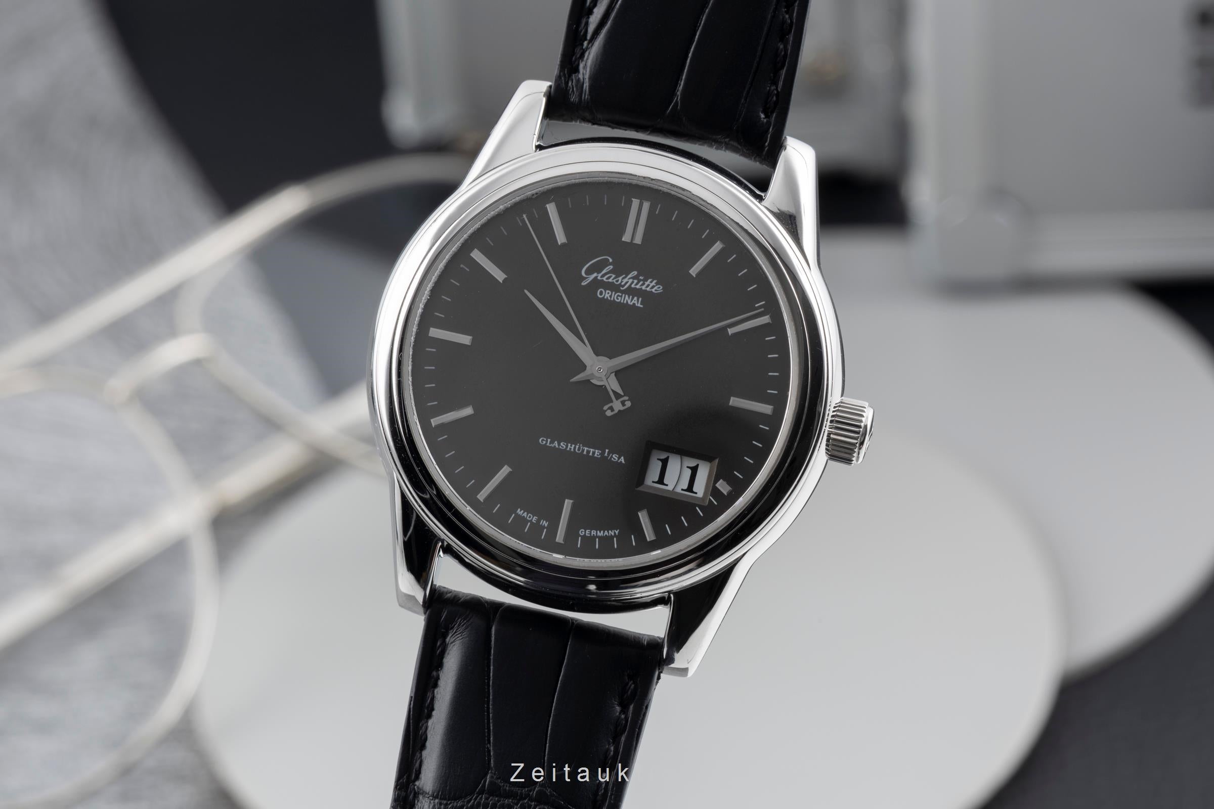 Glashütte Senator acero automático reloj para caballeros 1-39-42-14-24-04  [2602865]