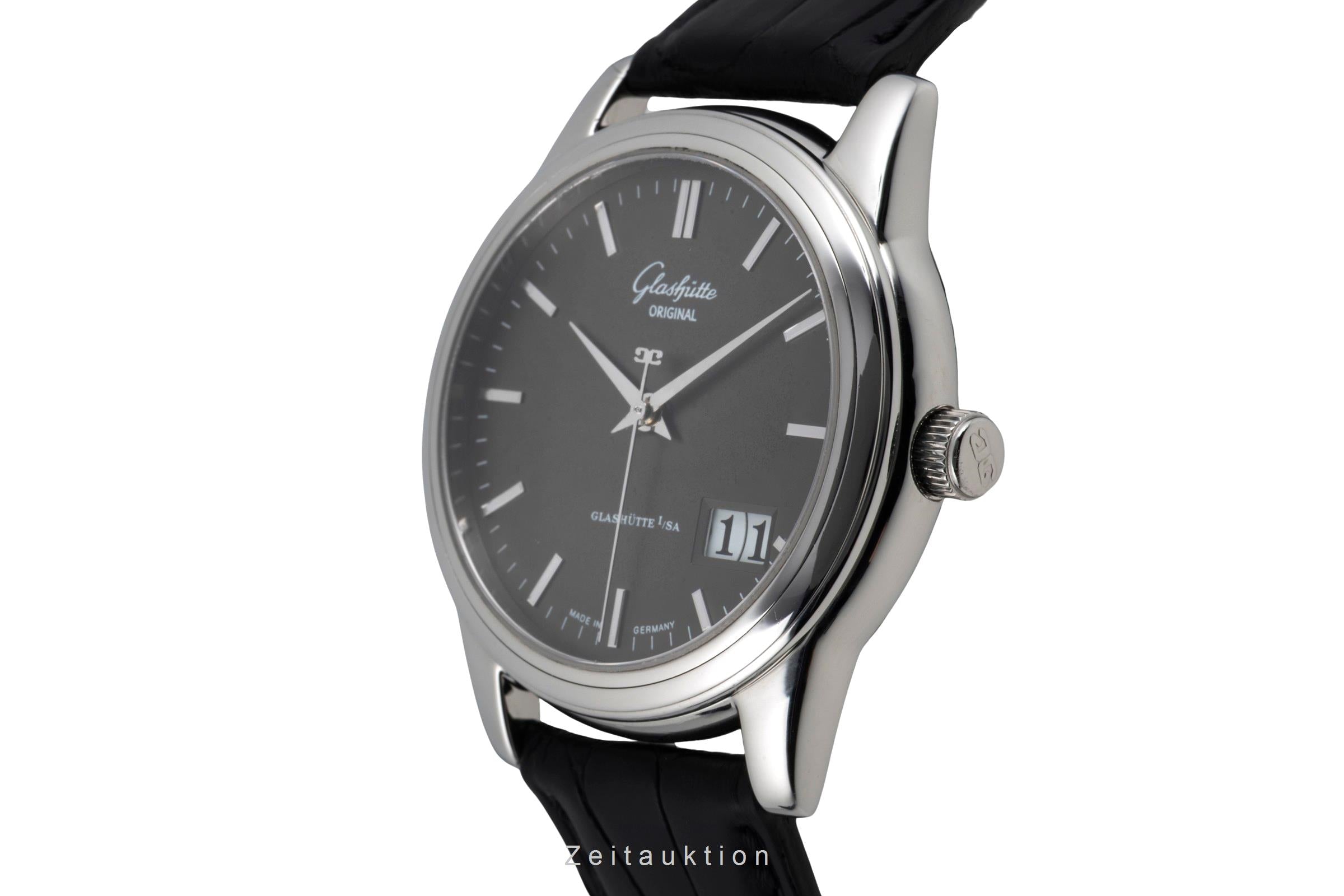 Glashütte Senator acero automático reloj para caballeros 1-39-42-14-24-04  [2602865]