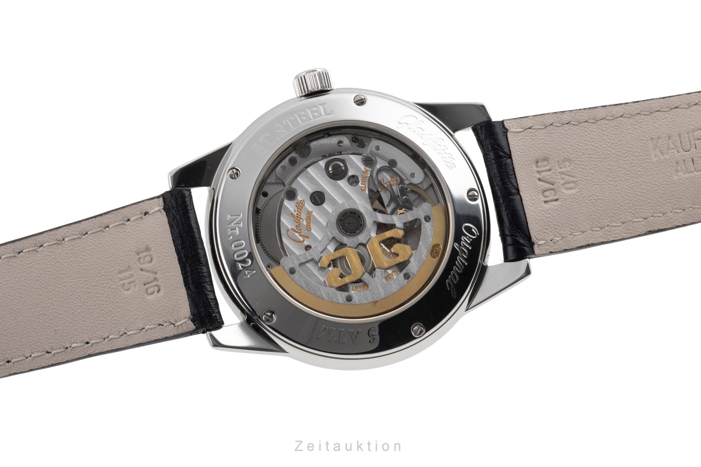 Glashütte Senator acero automático reloj para caballeros 1-39-42-14-24-04  [2602865]