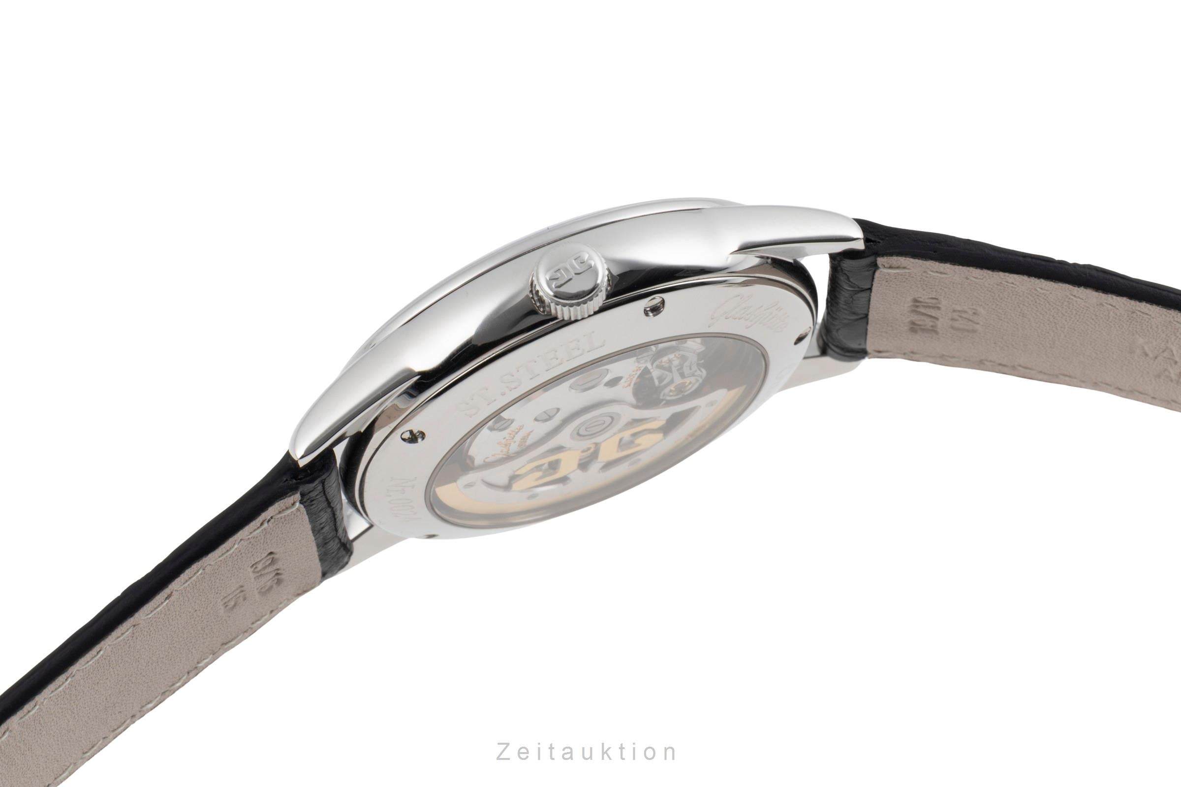 Glashütte Senator acero automático reloj para caballeros 1-39-42-14-24-04  [2602865]